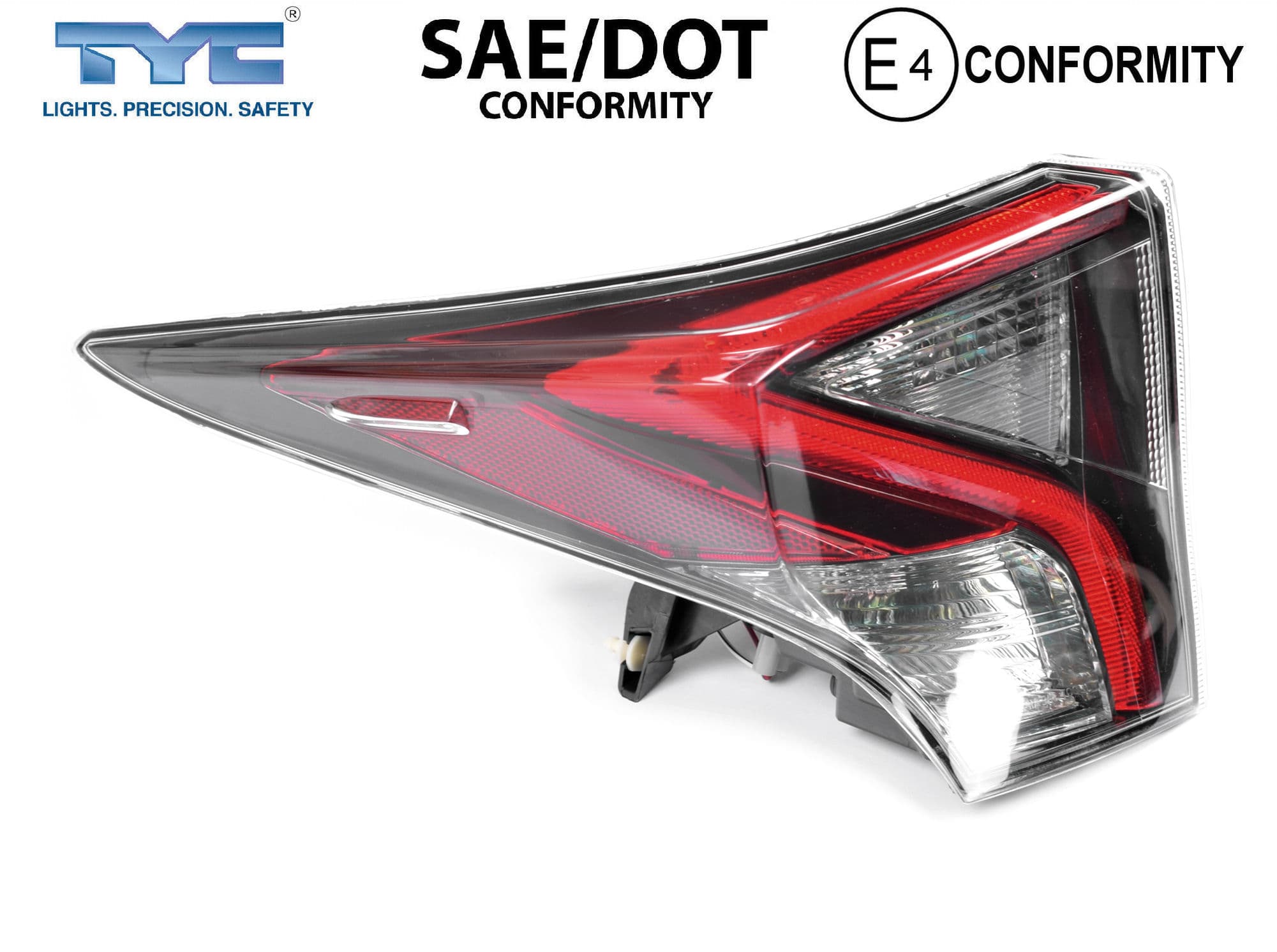 LH Left Upper Tail Light Rear Light LED For Toyota Prius ZVW50
