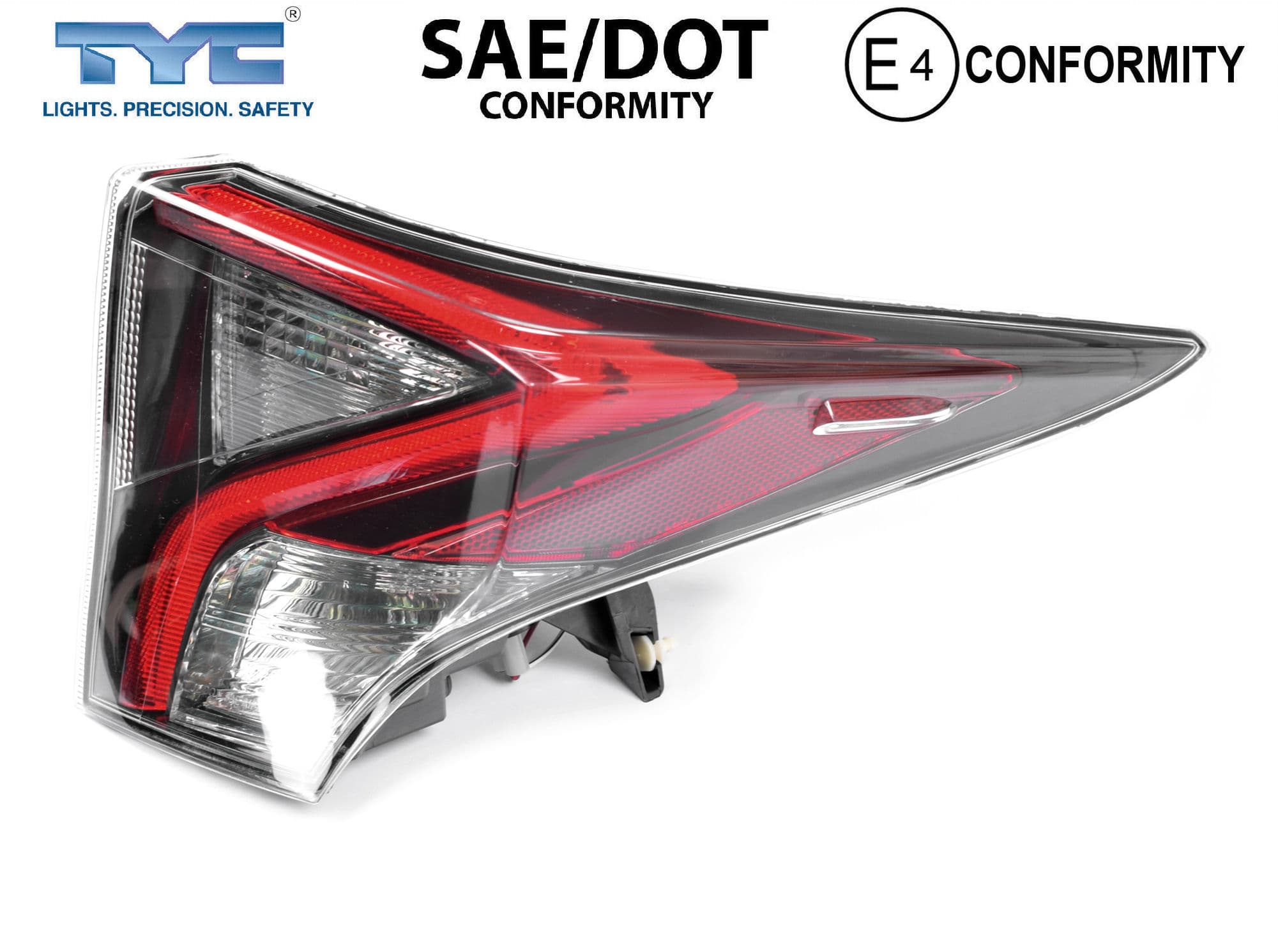 RH Right Upper Tail Light Rear Light LED For Toyota Prius ZVW50