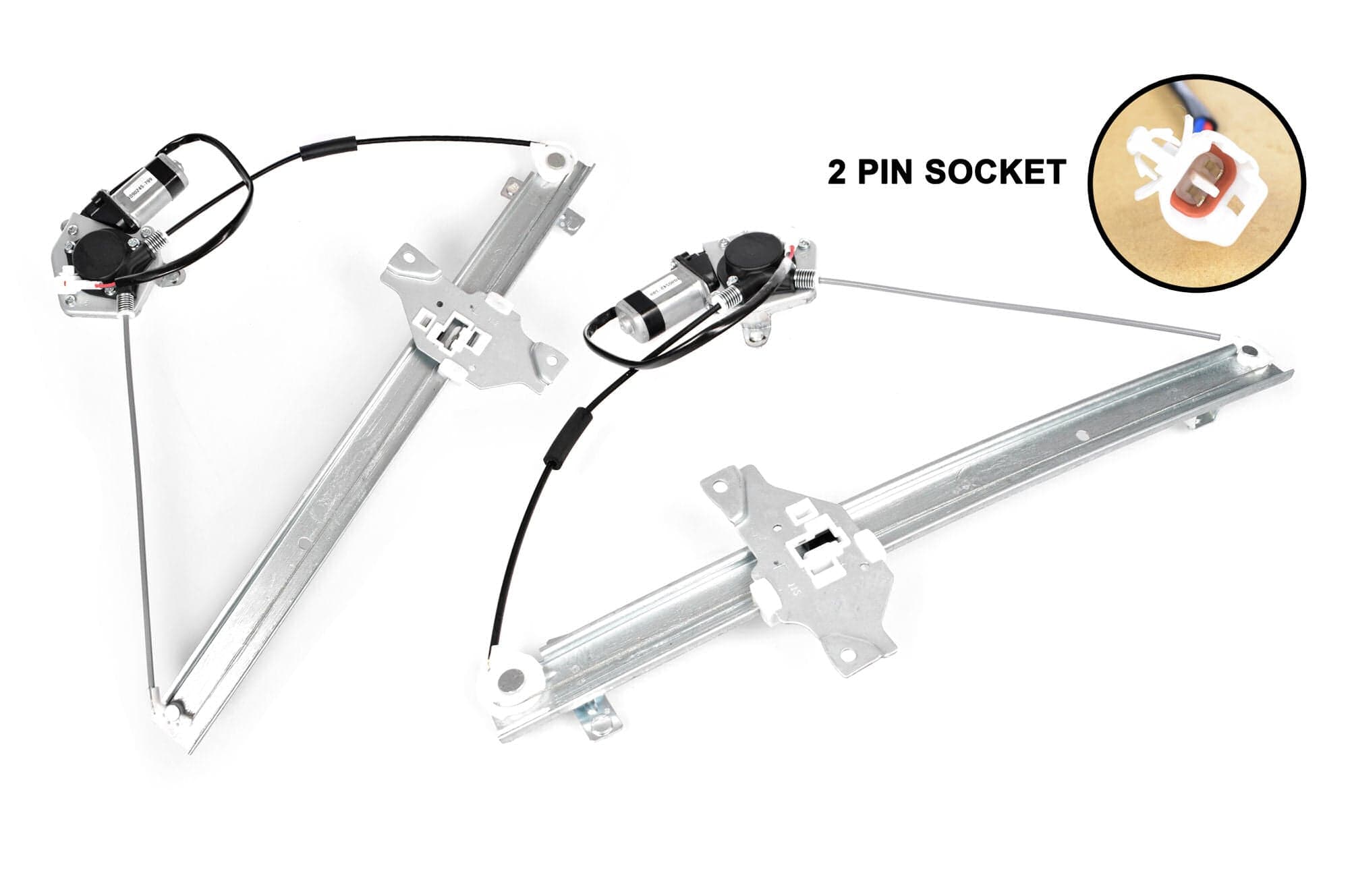 FRONT Pair LH+RH Electric Window Regulator For Toyota RAV4 SC10 1994~2000 3 Door