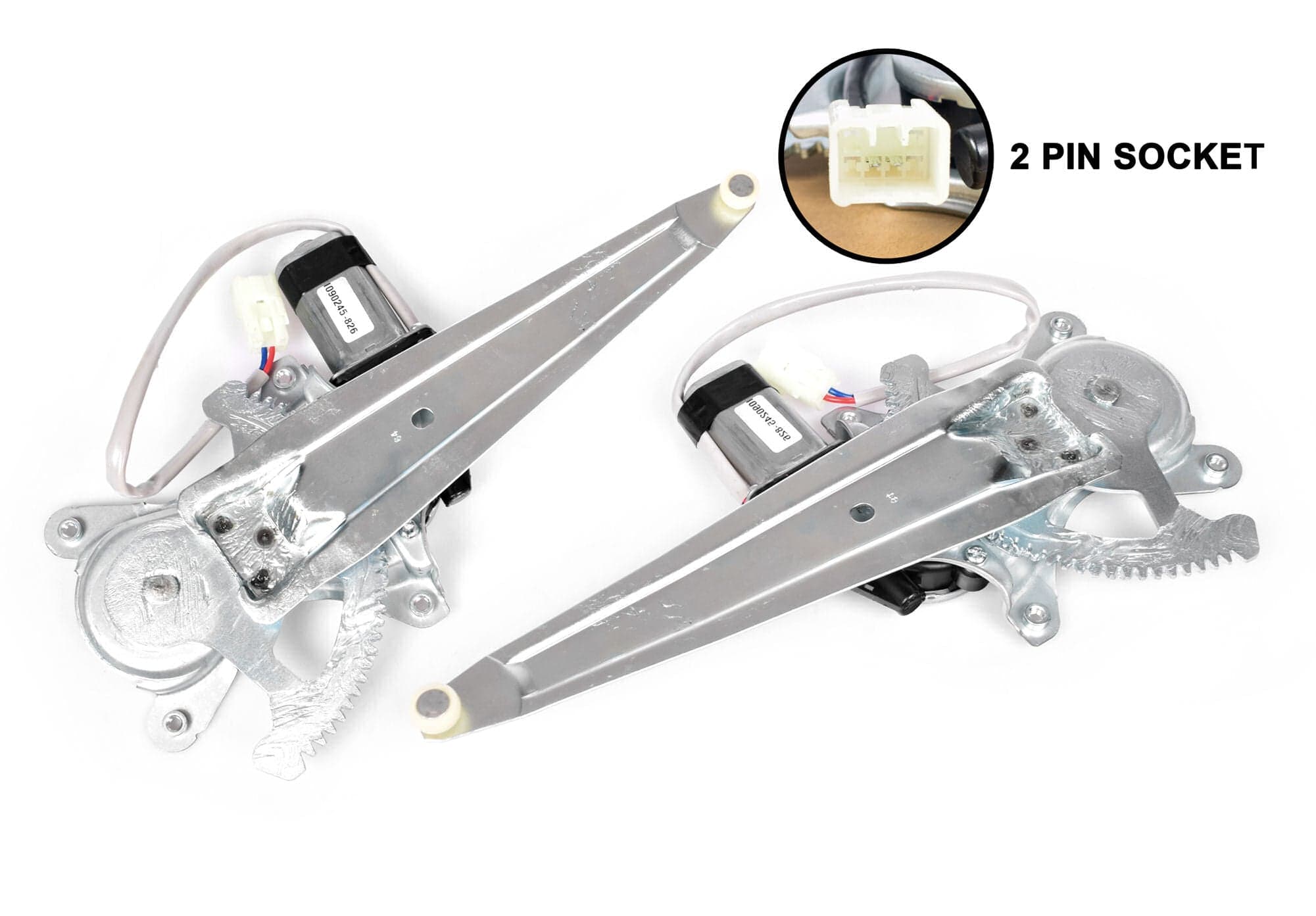 REAR Pair LH+RH Electric Window Regulator W/ Motor For Toyota RAV4 ACA20 00~05
