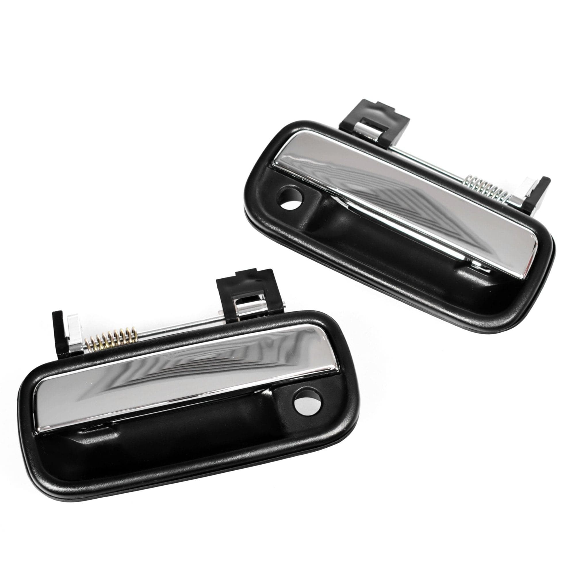 Pair LH+RH FRONT Outer Door Handle Chrome For Toyota Hilux RZN LN KZN 1997~2005