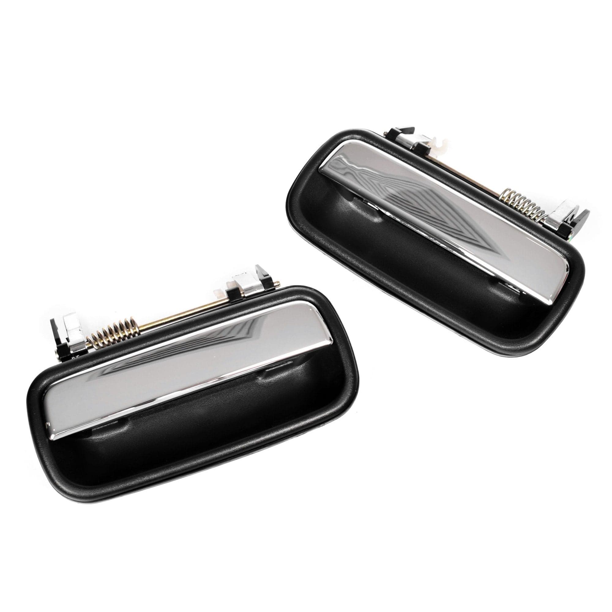 Pair LH+RH REAR Outer Door Handle Chrome For Toyota Hilux RZN LN KZN 1997~2005