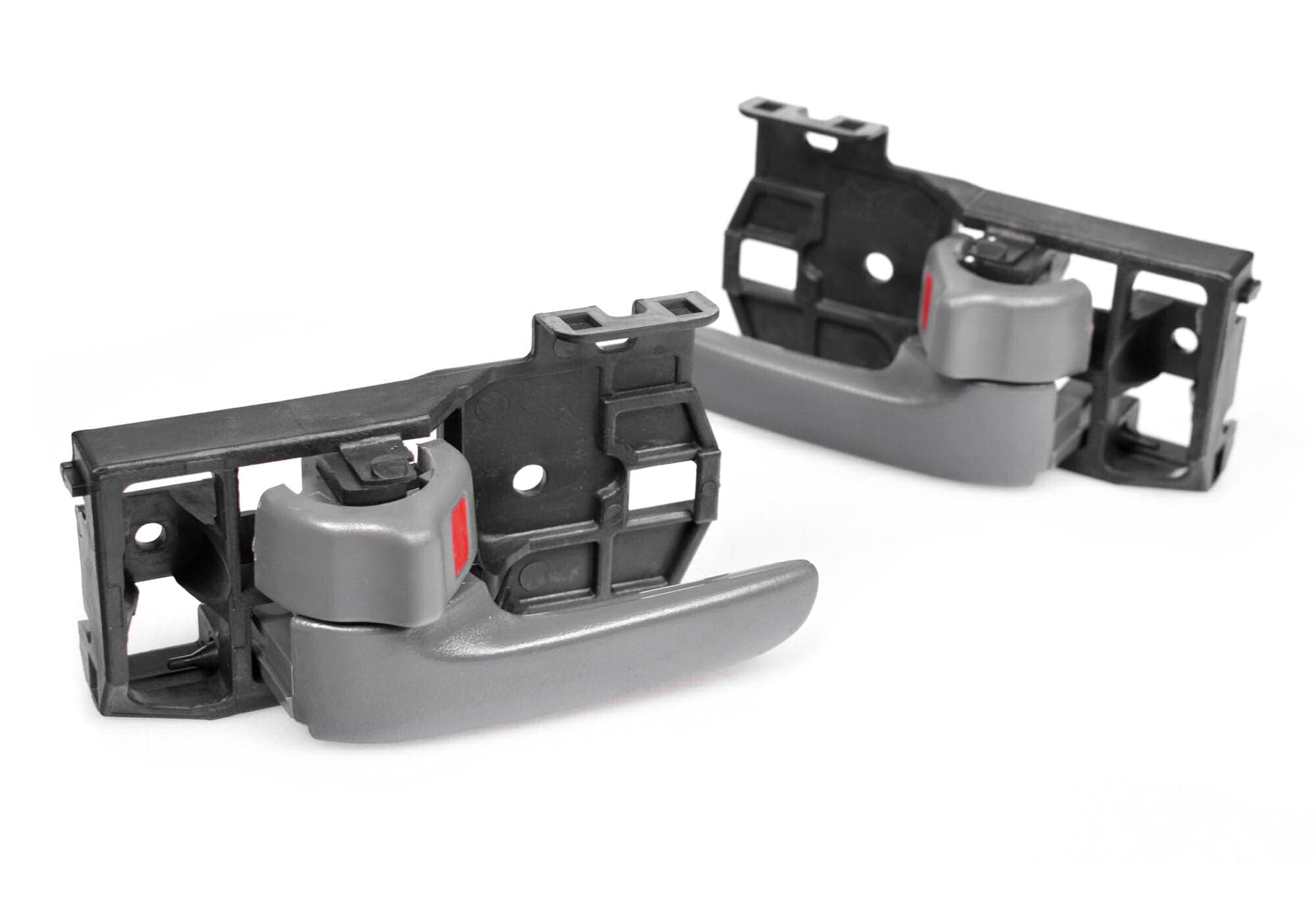 Pair LH+RH Inner Door Handle Grey For Toyota Landcruiser 100 Series