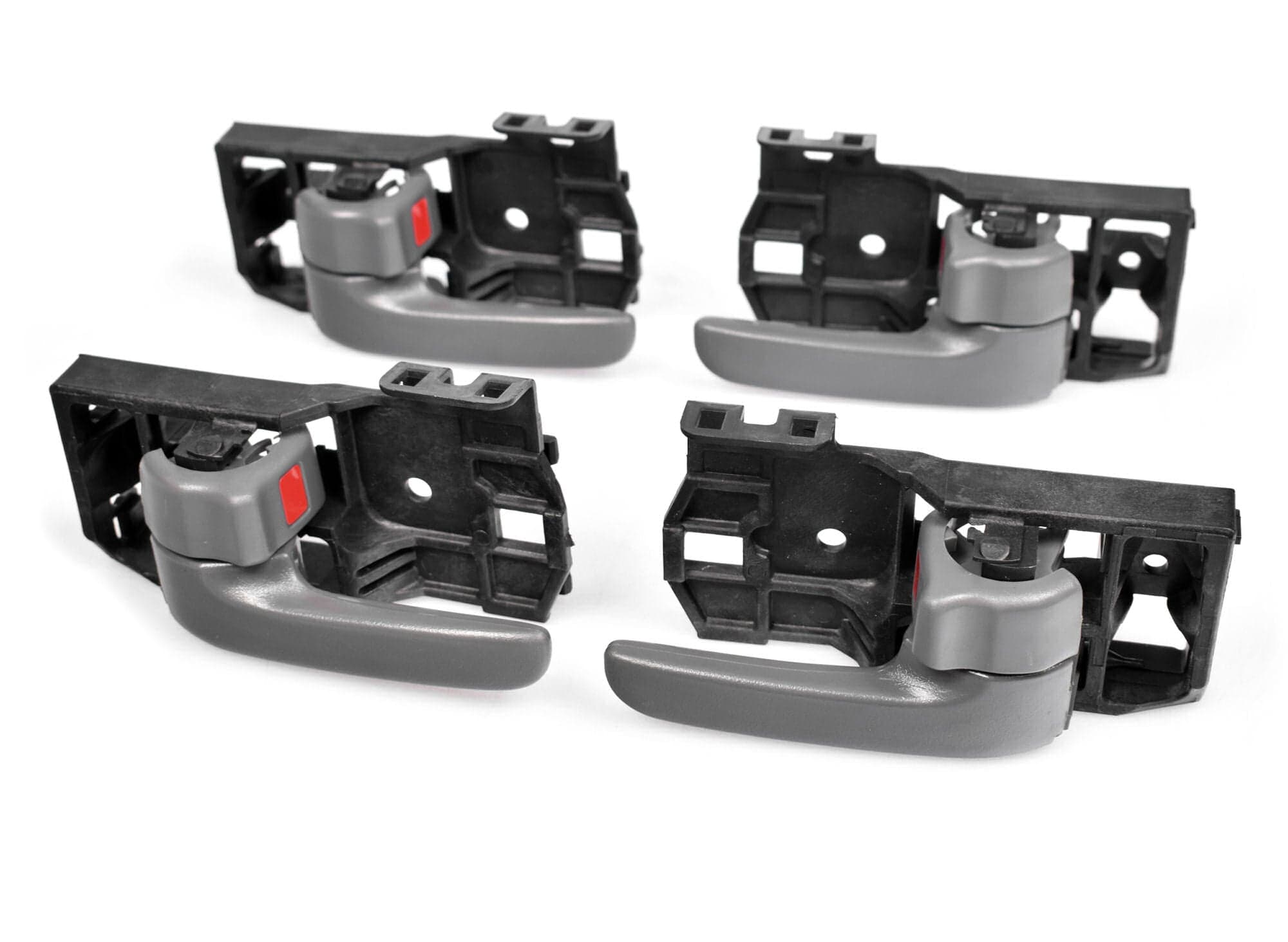 Set of 4 Pcs Inner Door Handle Grey For Toyota Landcruiser 100 Series