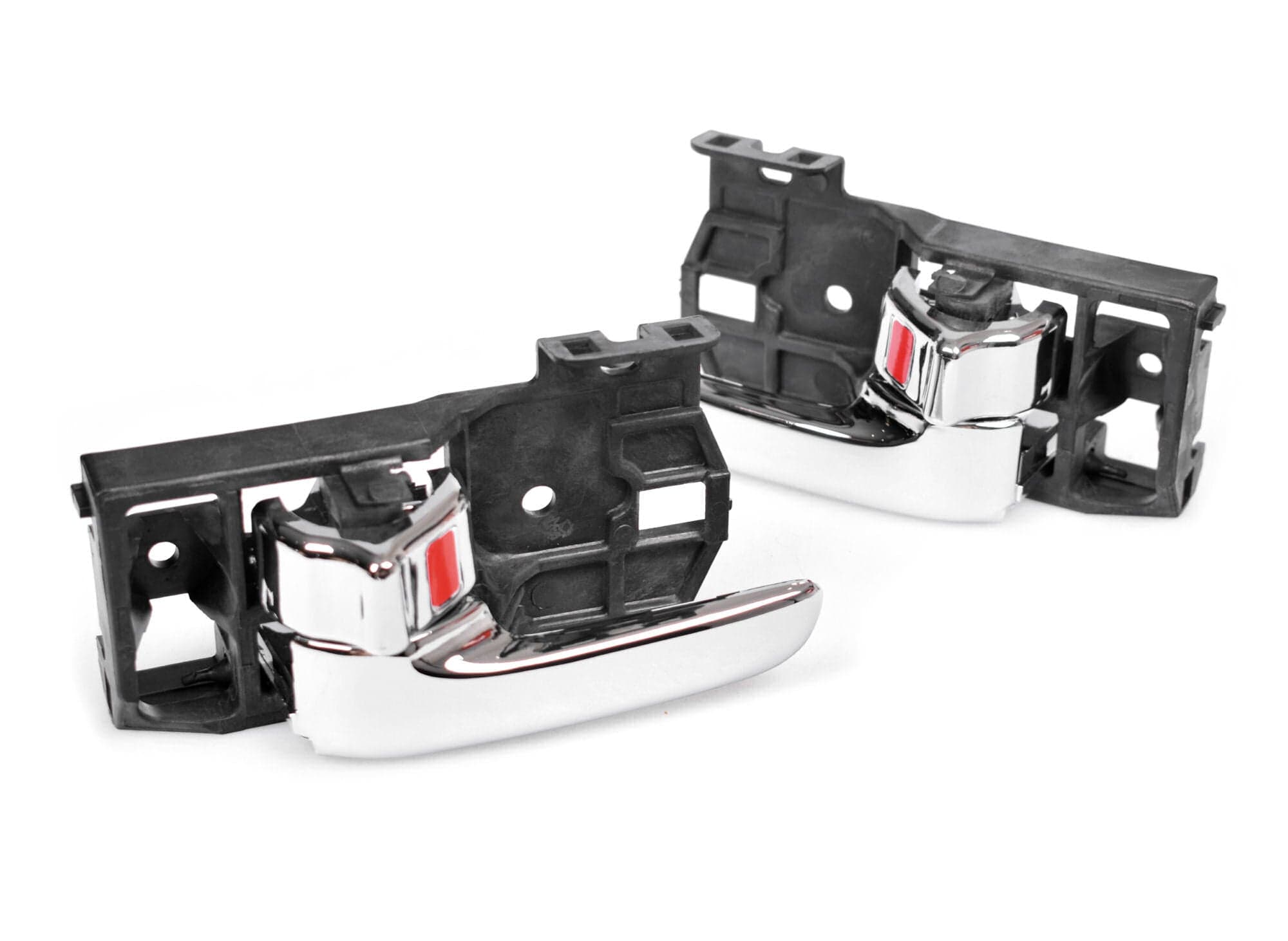 Pair LH+RH Inner Door Handle Chrome For Toyota Landcruiser 100 Series