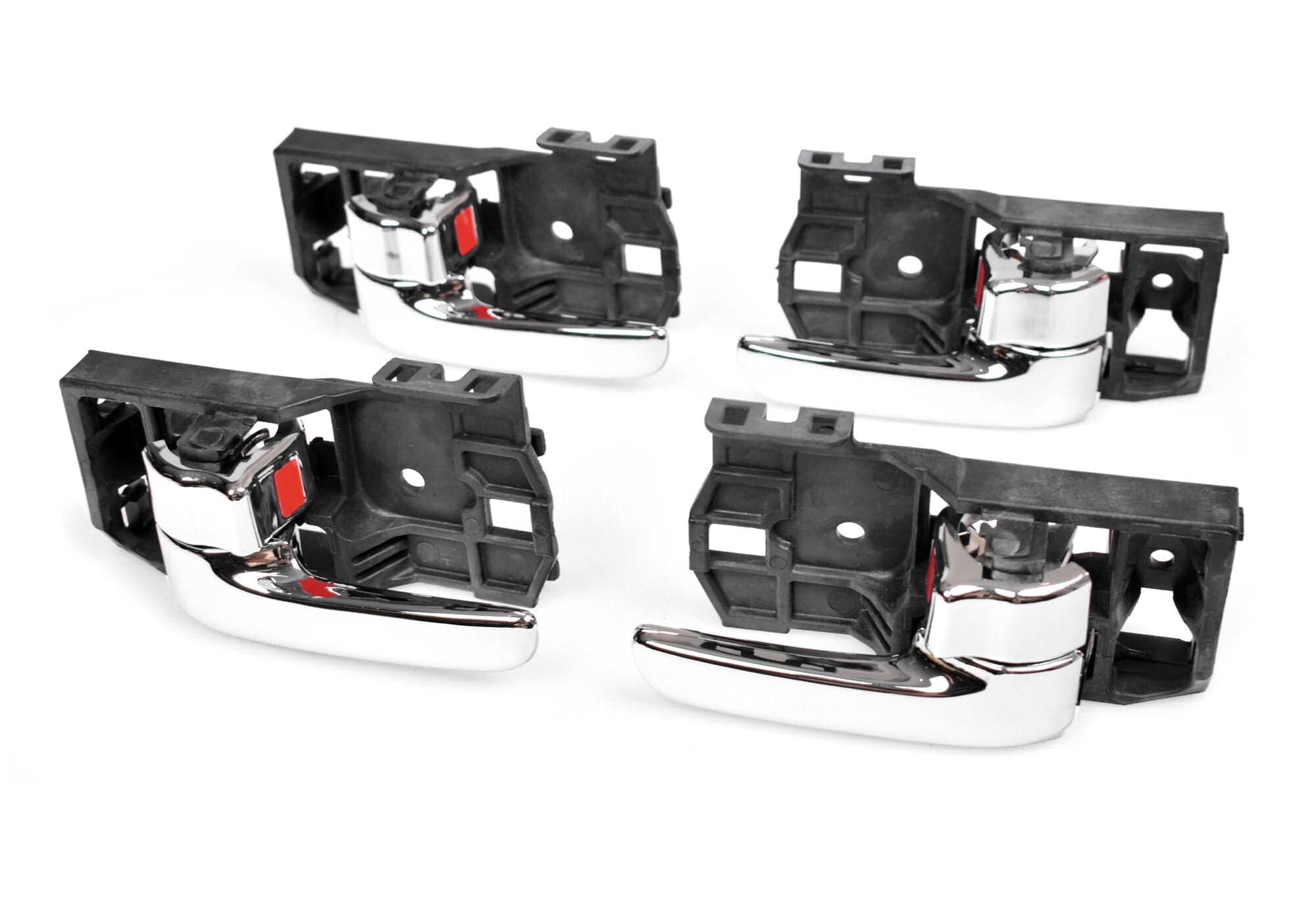 Set of 4 Pcs Inner Door Handle Chrome For Toyota Landcruiser 100 Series 02~07