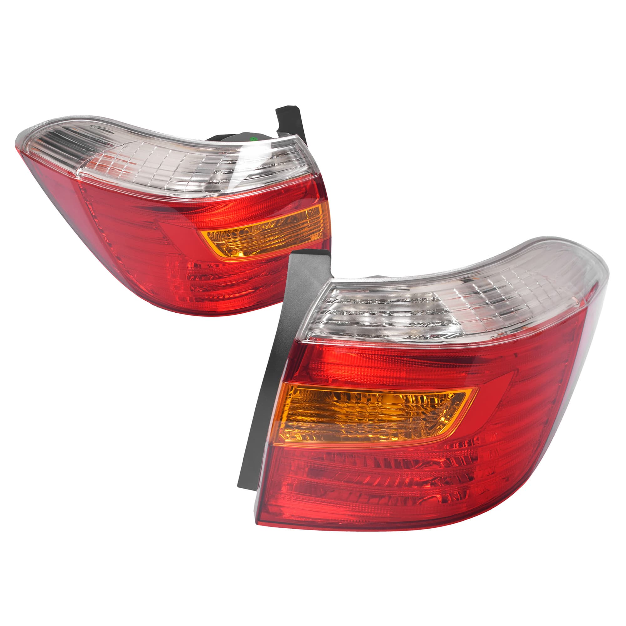 Pair LH+RH Tail Light Rear Lamp (Clear) For Toyota Kluger GSU40 07~10