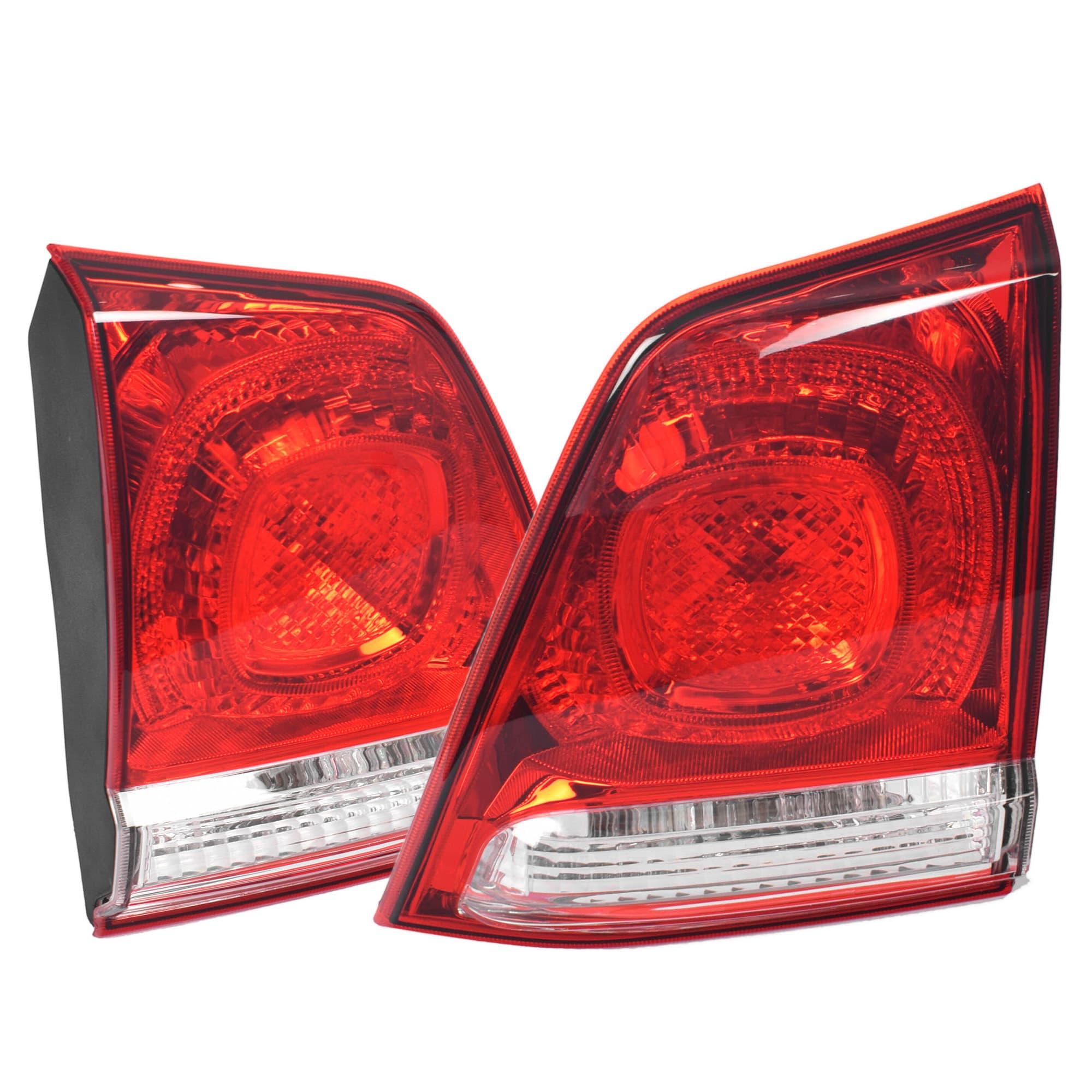 Set LH+RH Tailgate Light Inner Tail Lamp For Toyota Landcruiser 200 Series 07~12