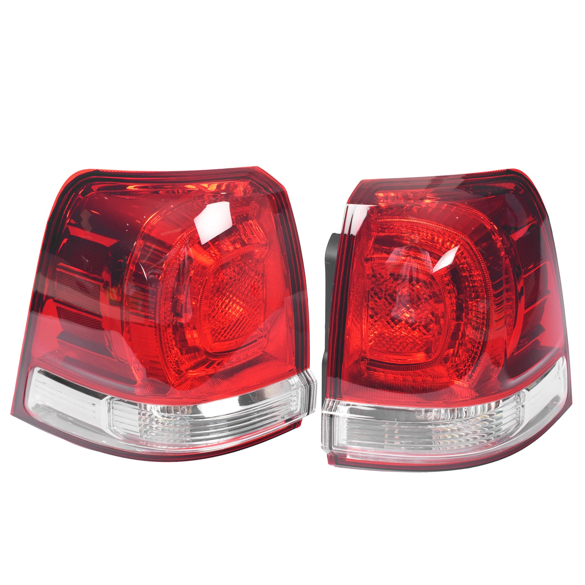Set Pair LH+RH Tail Light Rear Lamp LED For Toyota Landcruiser 200 Series 07~12