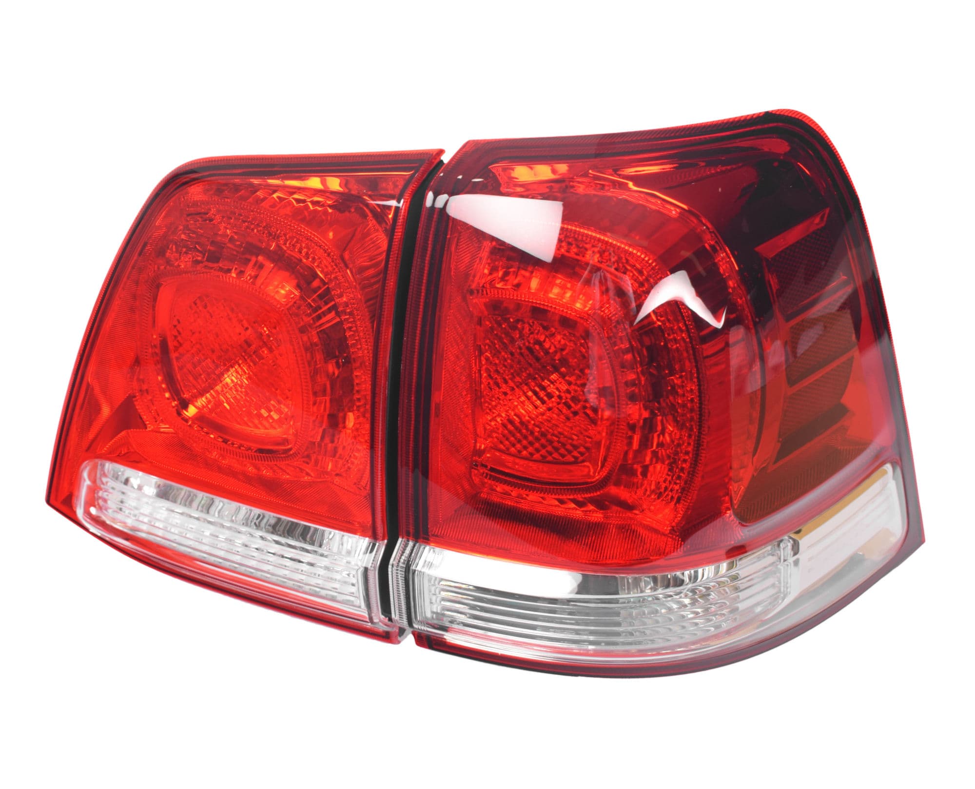 Set RH Right Tail Light + Inner Tailgate Lamp For Toyota Landcruiser