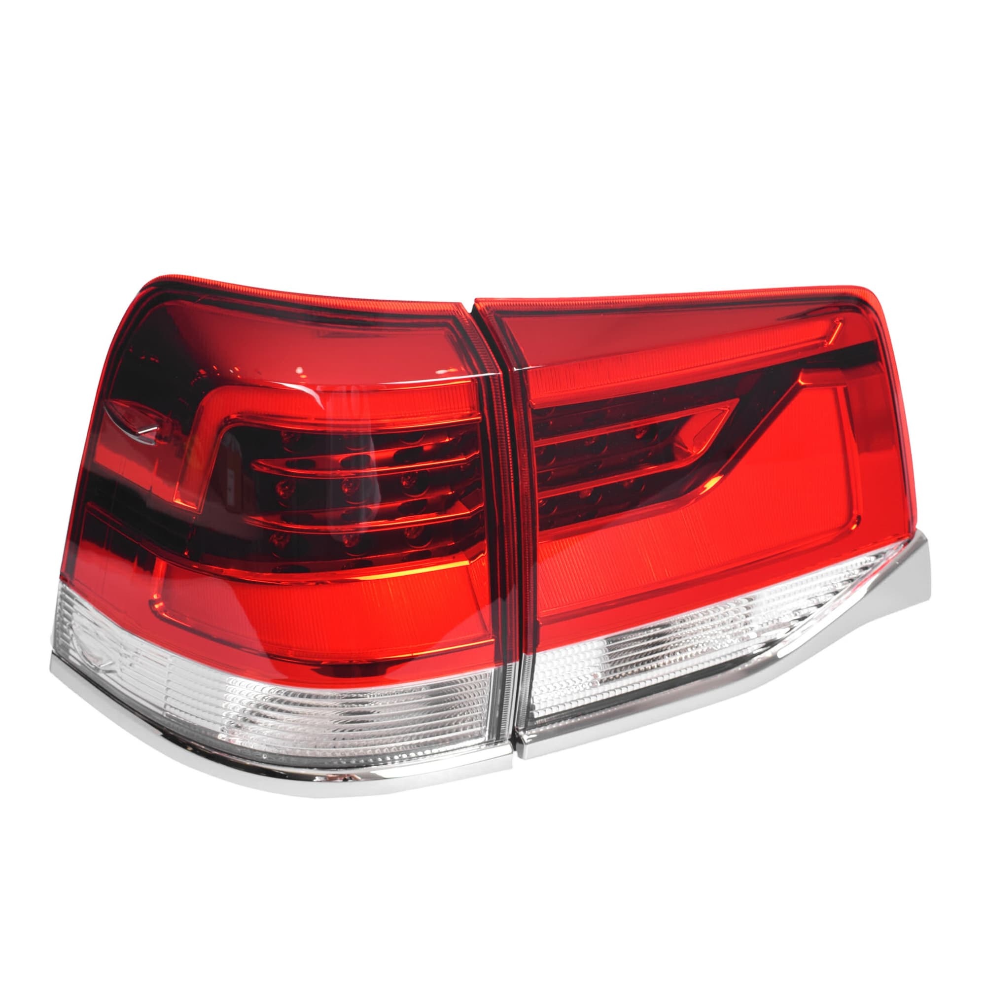 LH Left Tail Light + Inner Tailgate Lamp For Toyota Landcruiser 15~21