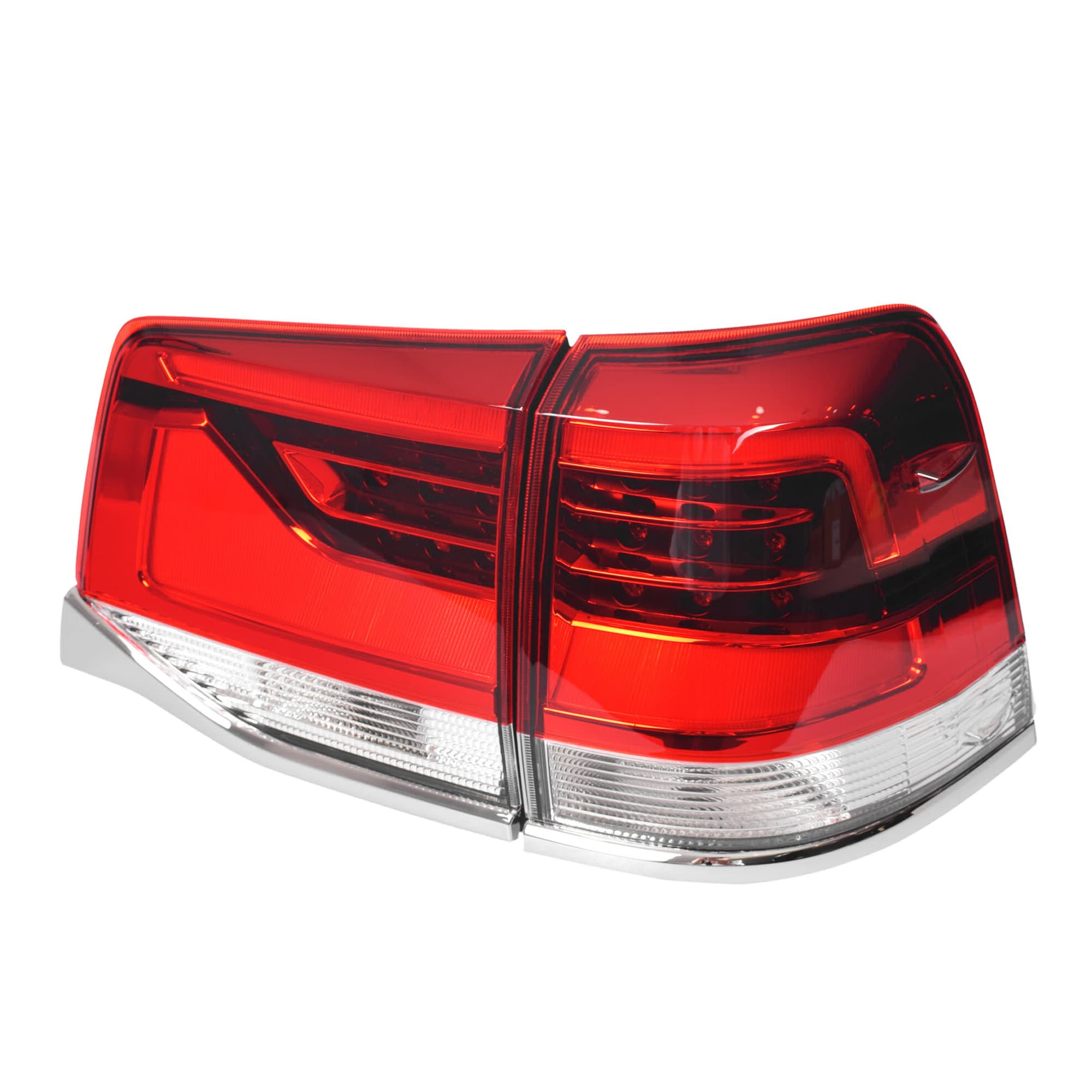 RH Right Tail Light + Inner Tailgate Lamp For Toyota Landcruiser 15~21