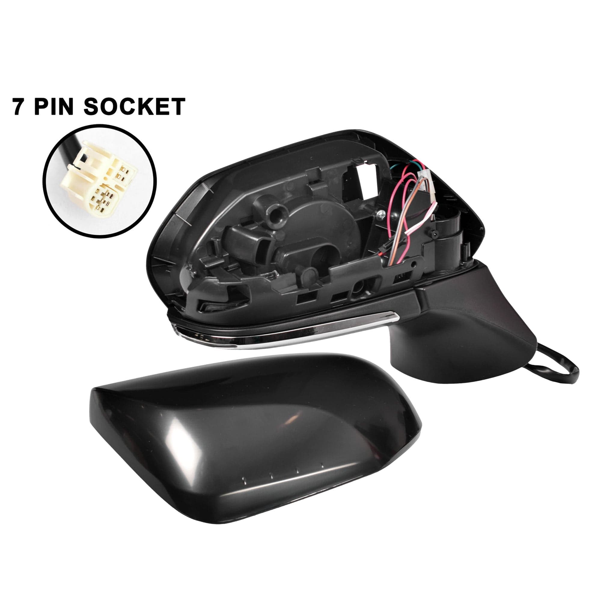 TYC RH Right Electric Door Mirror 7 PinFor Toyota Camry V70 H71 17~On *Emark