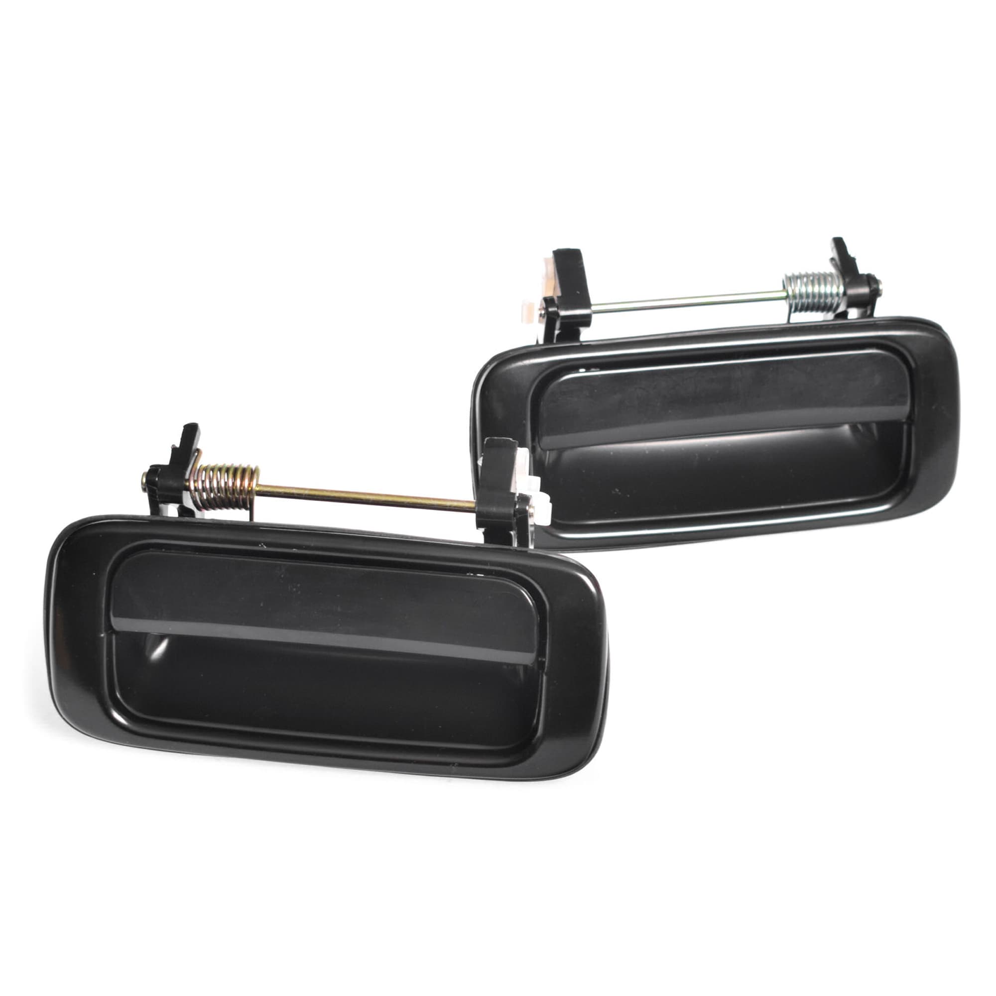 REAR Pair LH+RH OUTER Door Handle For Toyota LandCruiser 80 Series 90~98 Black