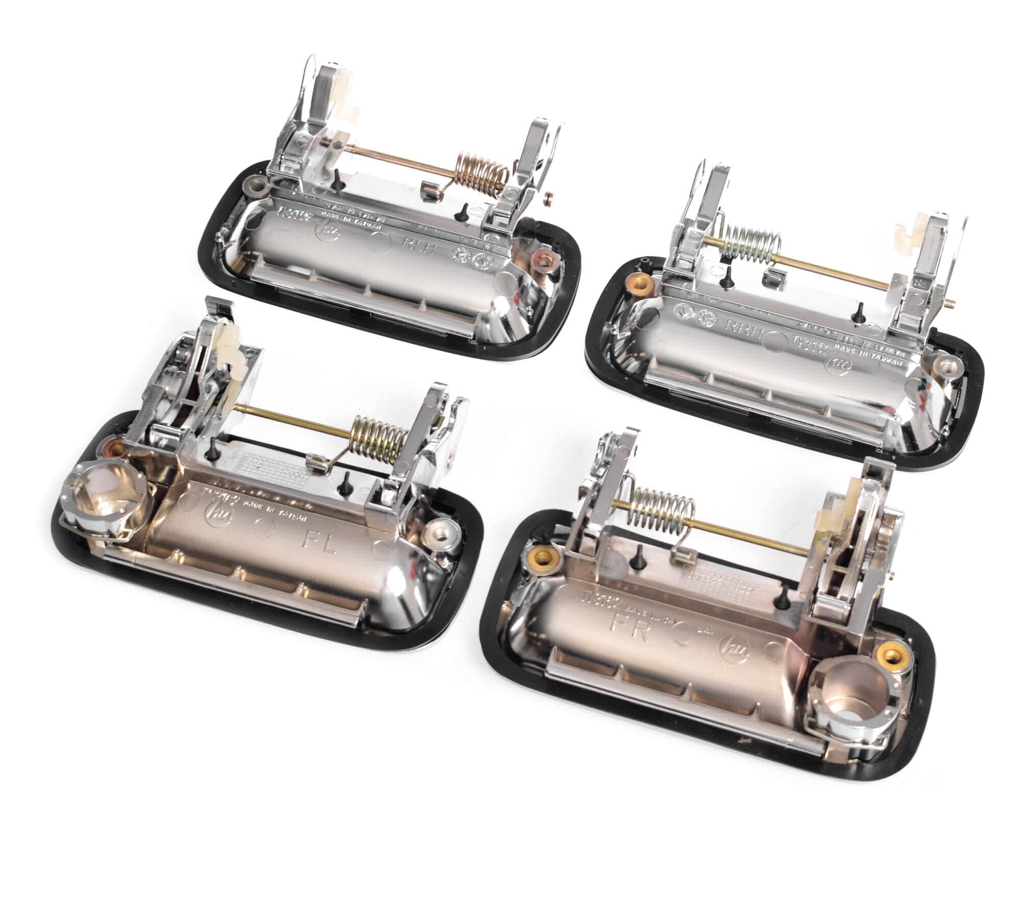 Set 4 Pcs OUTER Door Handles (Chrome) For Toyota Hilux Ute 2WD 4WD 1988~1997 view 2