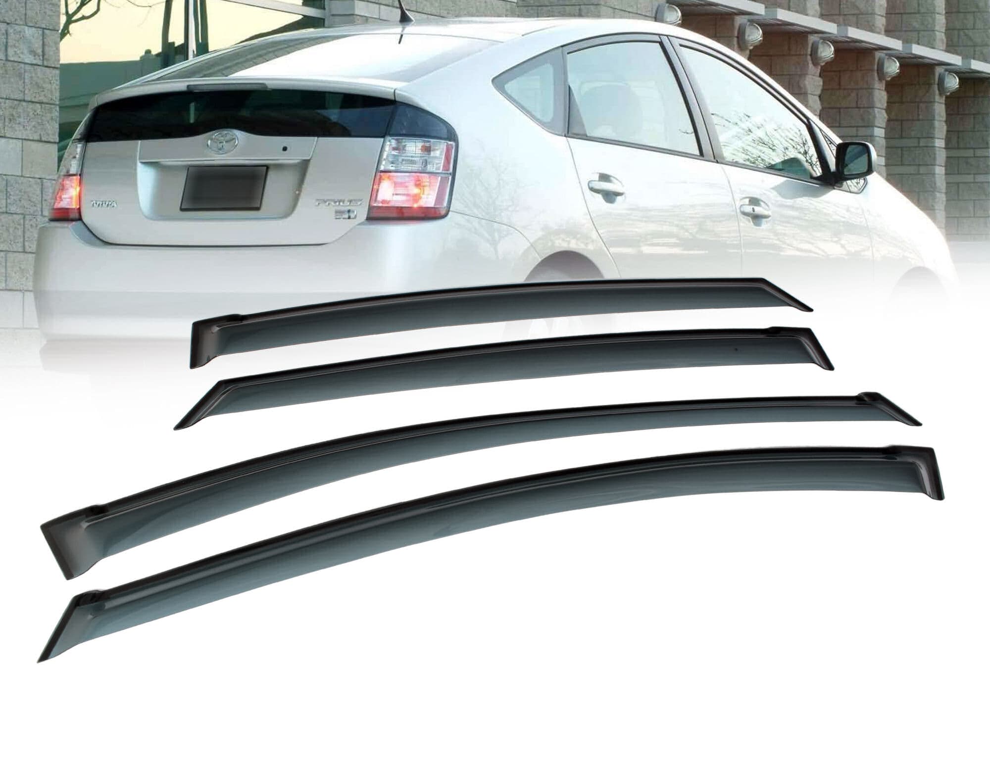 Weathershield Weather Shields Window Visor For Toyota Prius HW20 2003~2009 Hatch