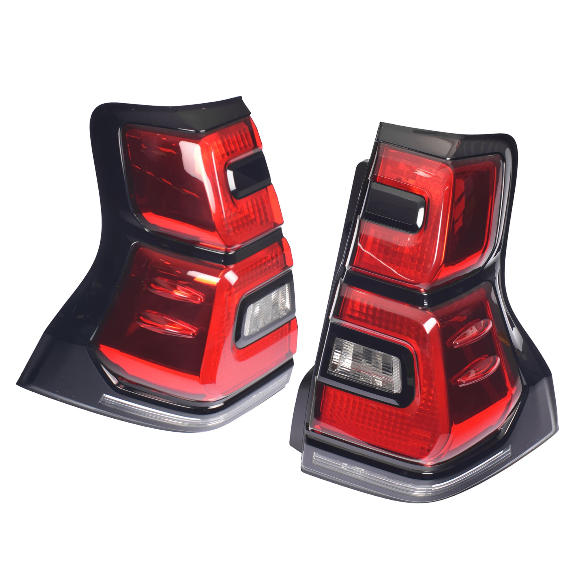TYC Pair LH+RH Tail Light Lamp For Toyota Landcruiser Prado J150 17~23 *Emark