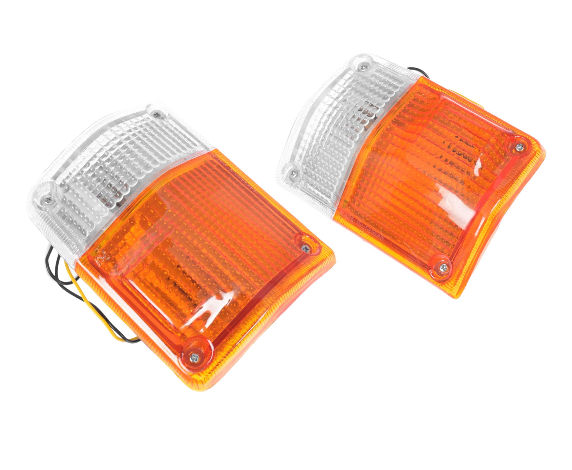 Pair LH+RH Corner Light Indicator Lamp For Toyota Landcruiser J60 1980~1987