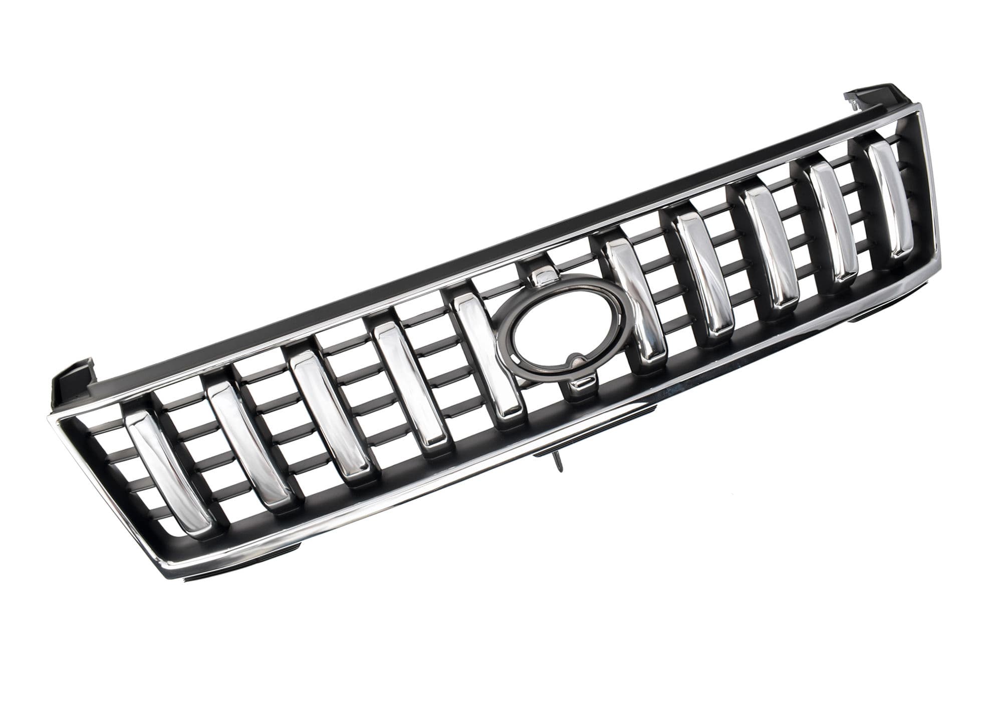 Main Radiator Grille Front Grill Chrome For Toyota Landcruiser Prado J95 96~99