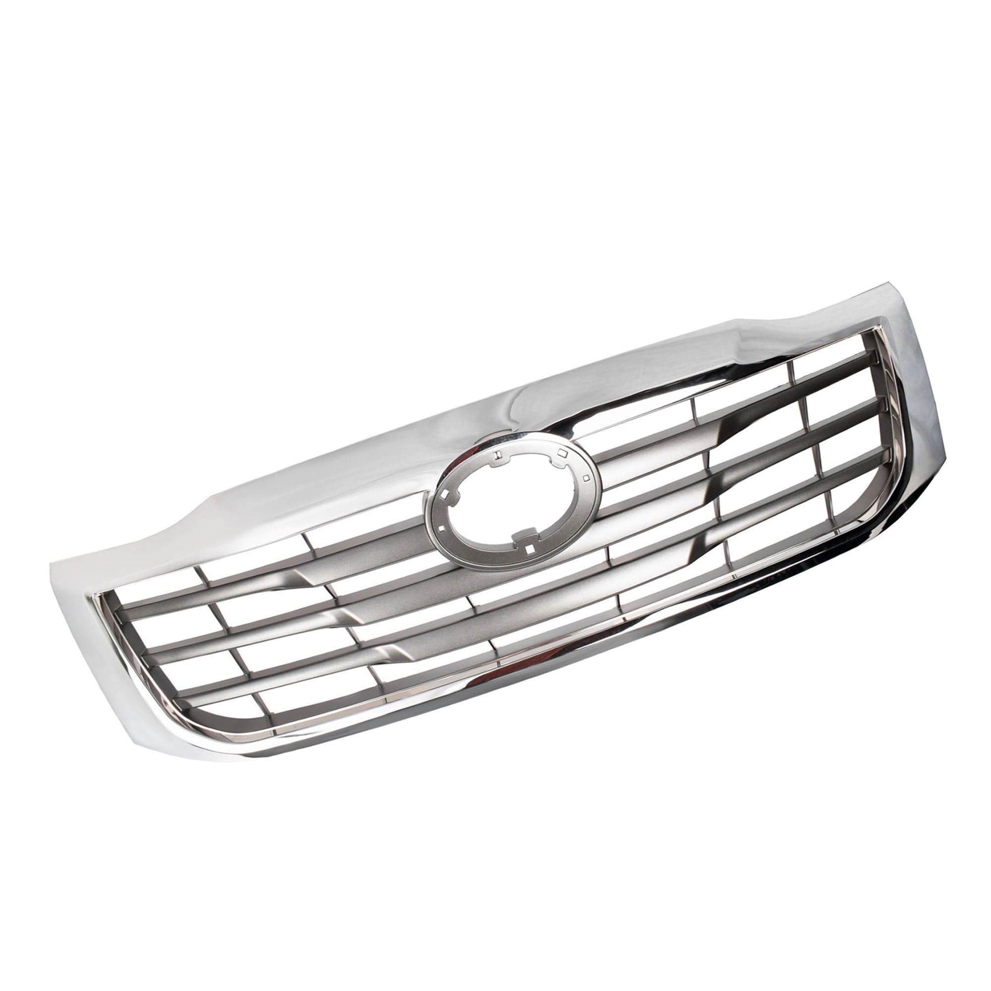 Radiator Grille Upper Front Chrome Black For Toyota Hilux 2WD 4WD