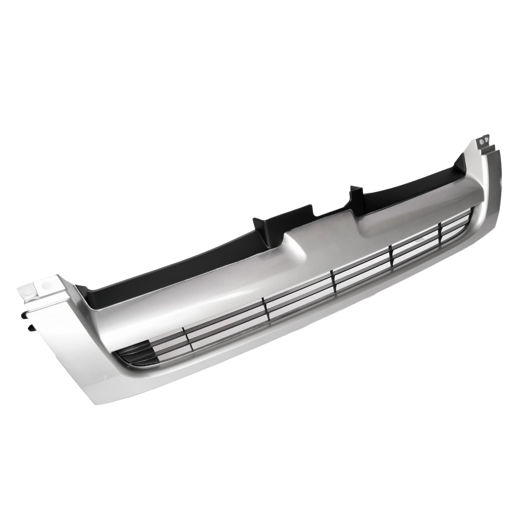 Main Grille Upper Mesh Top Silver Black For Toyota Hiace Low Roof LWB Van 05~07