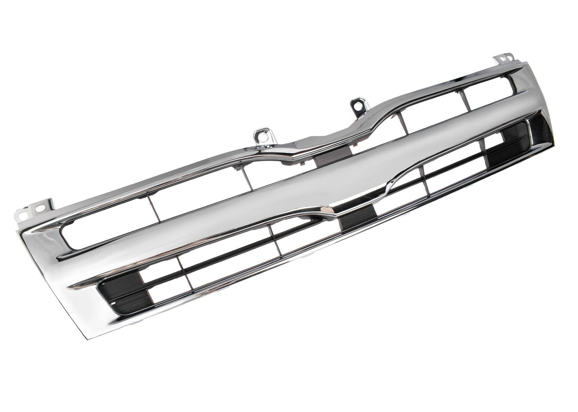 Outer Grille Main Grill Chrome Black For Toyota Hiace Low Roof LWB Van