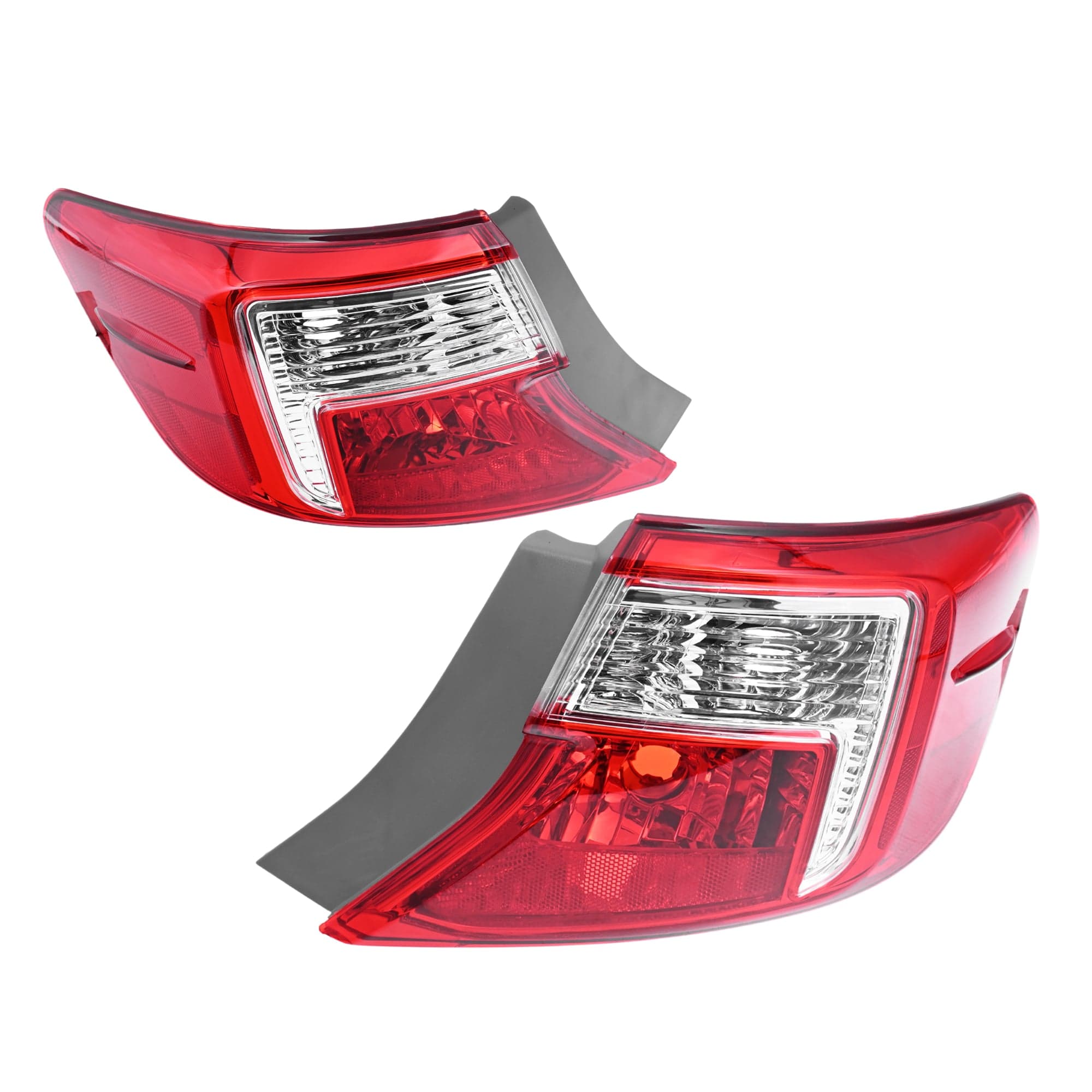Pair LH+RH Tail Light Lamp For Toyota Camry SV50 VV50 11~15