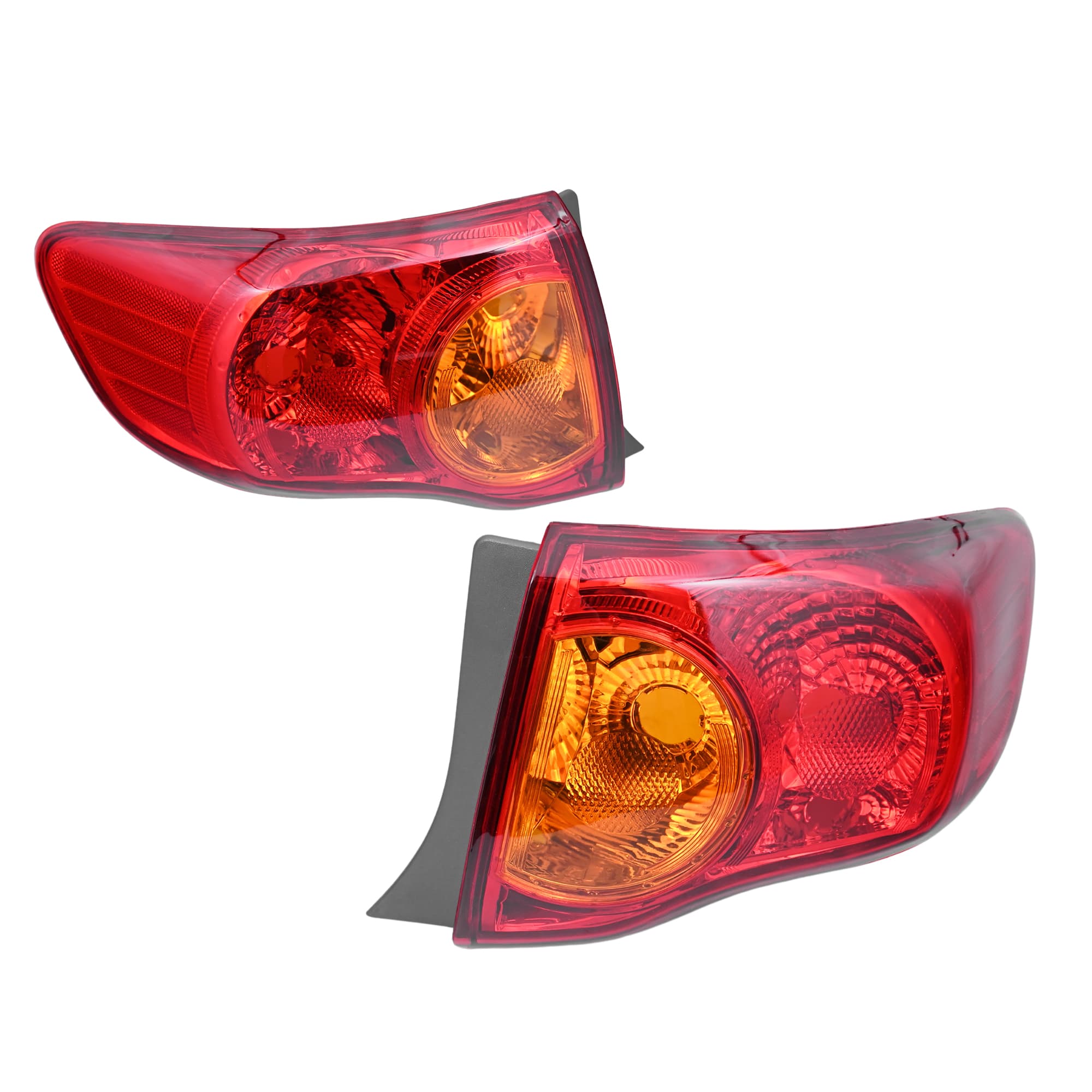 Pair LH+RH Hand Tail Light Rear Lamp For Toyota Corolla ZRE152 Sedan