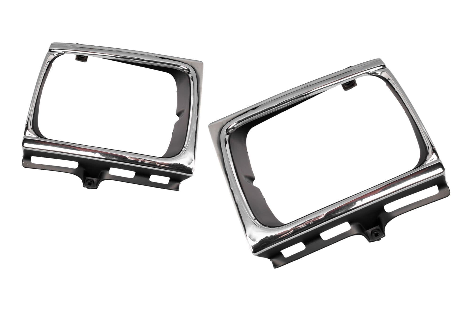Pair LH+RH Head Light Case Rim Surround Chrome For Toyota Hilux 4WD RN10# 91~94
