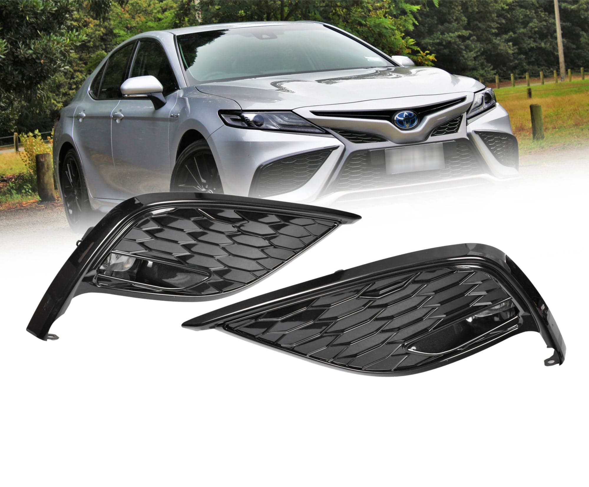 Full Set Fog Light Spot Driving Lamp KIT For Toyota Camry ASV70 2021~On SL SX