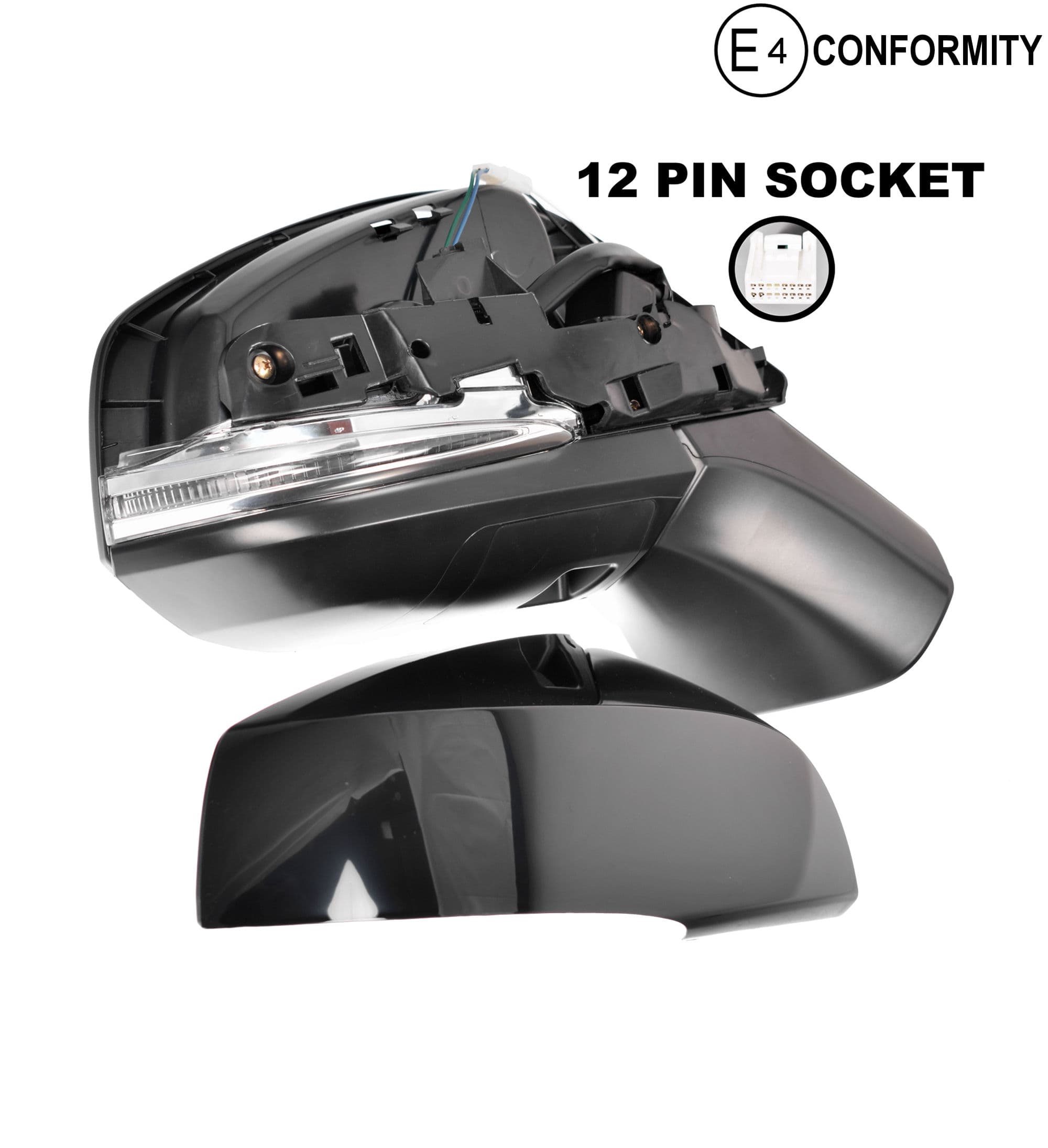 RH Right Electric Door Mirror 12 Pin For Toyota RAV4 50 Series GX GXL