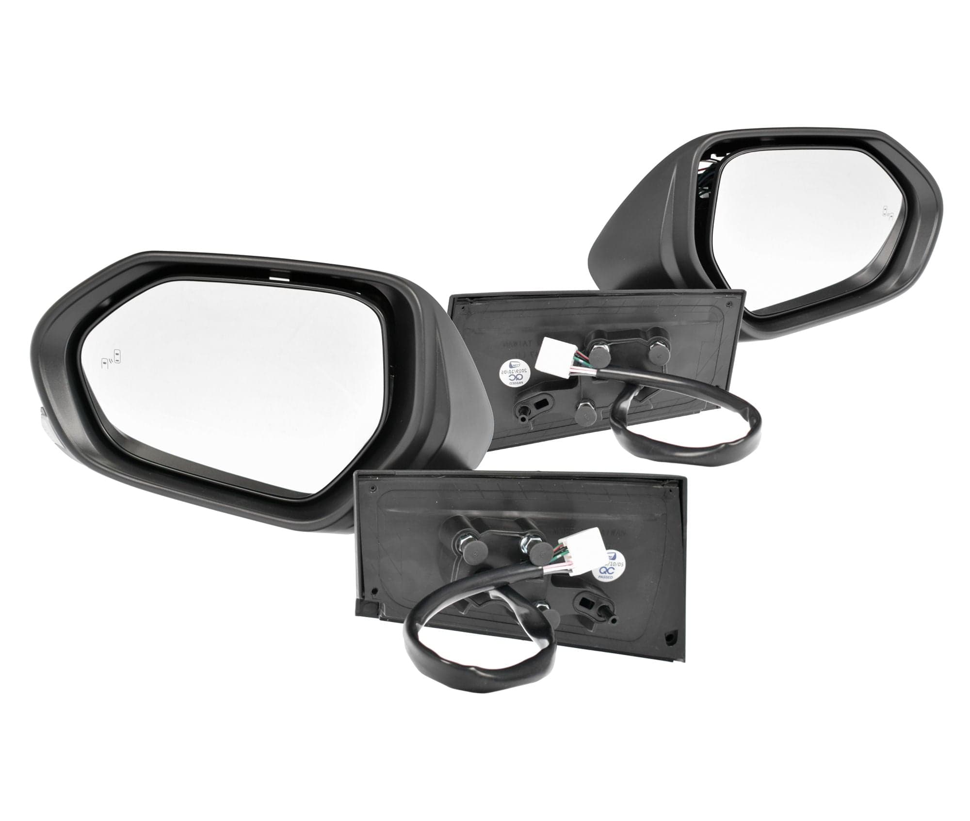 Pair LH+RH Electric Door Mirror 10 Pin For Toyota Prius ZVW50 Hatch view 2
