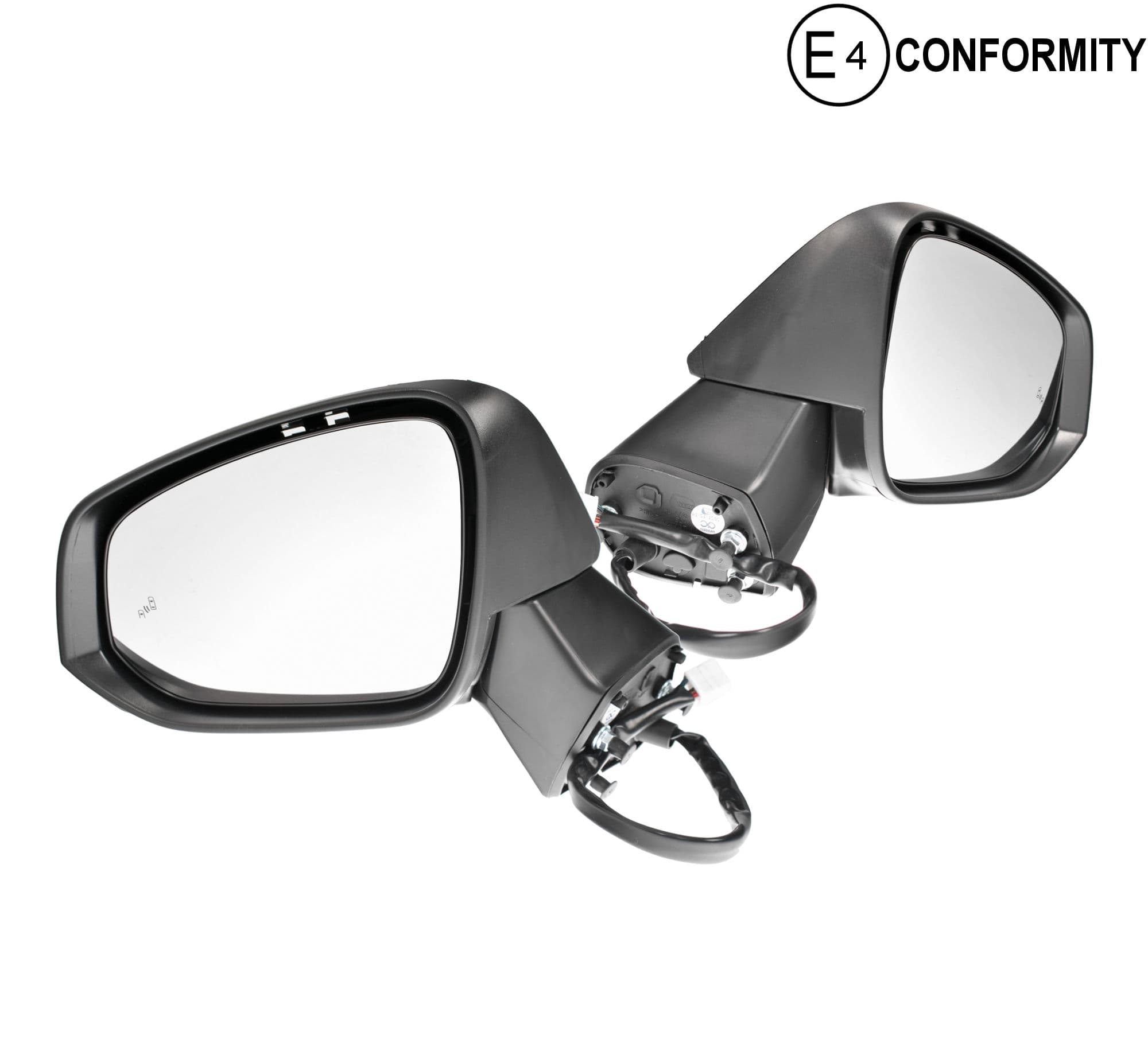 Pair LH+RH Electric Door Mirror 12 Pin For Toyota RAV4 50 Series GX GXL 18~21 view 2