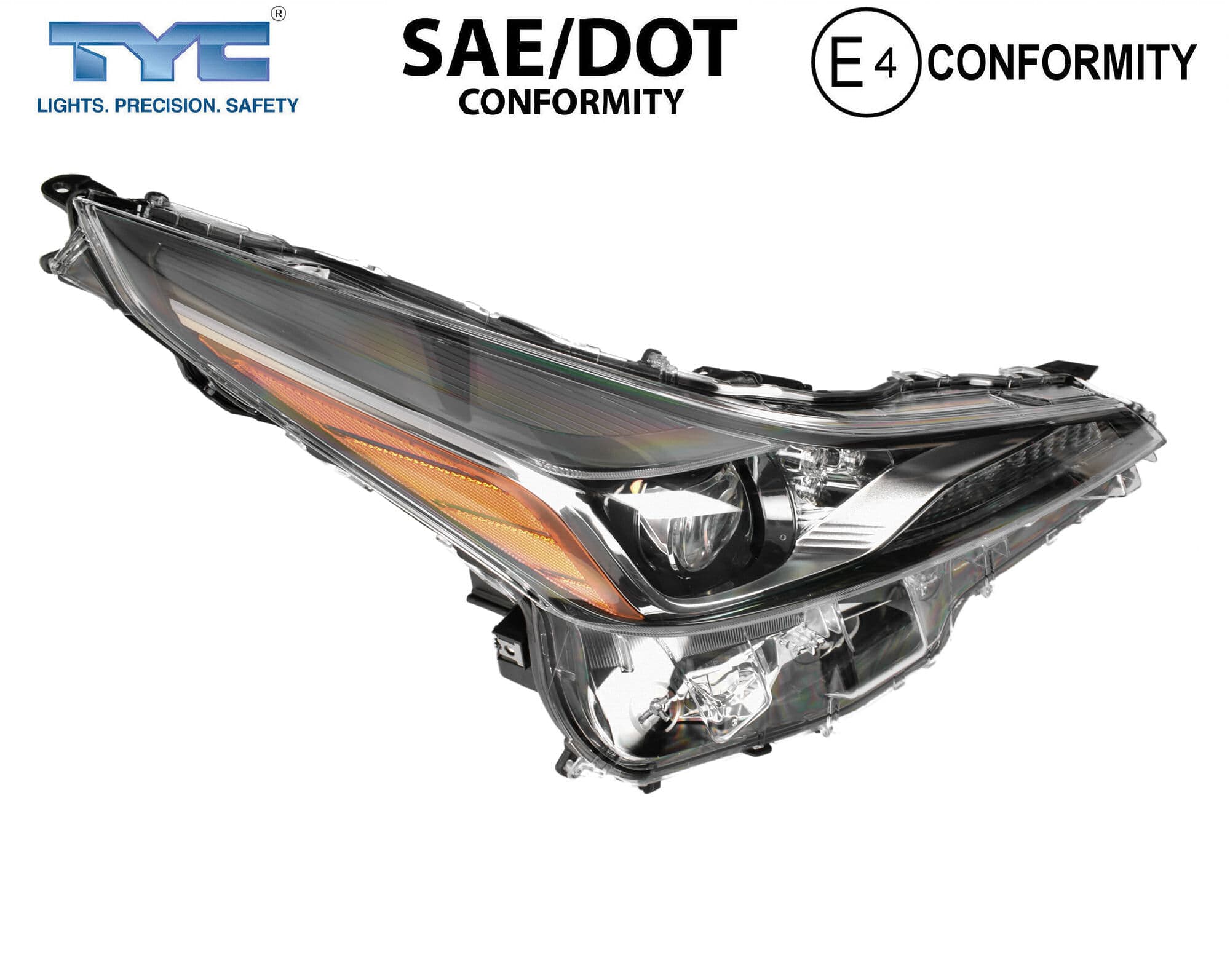 RH Right Head Light Front Lamp (With LED DRL) For Toyota Prius ZVW50