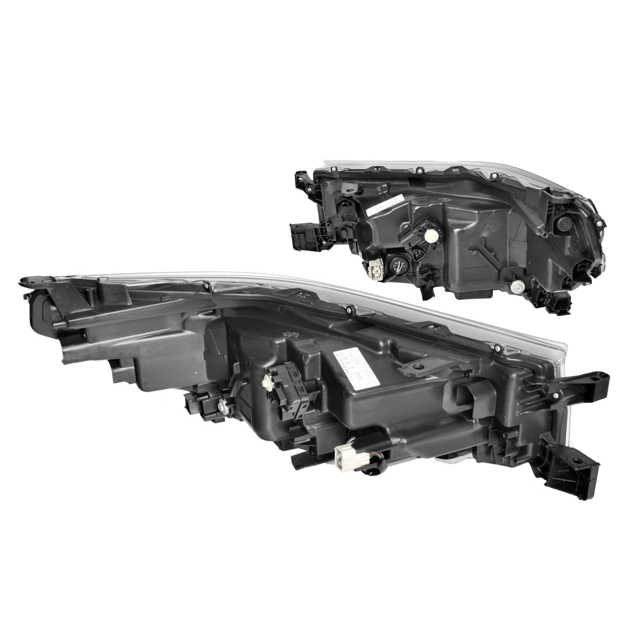 TYC Pair LH+RH Head Light Lamp LED For Toyota Hilux Rouge Rugged view 2
