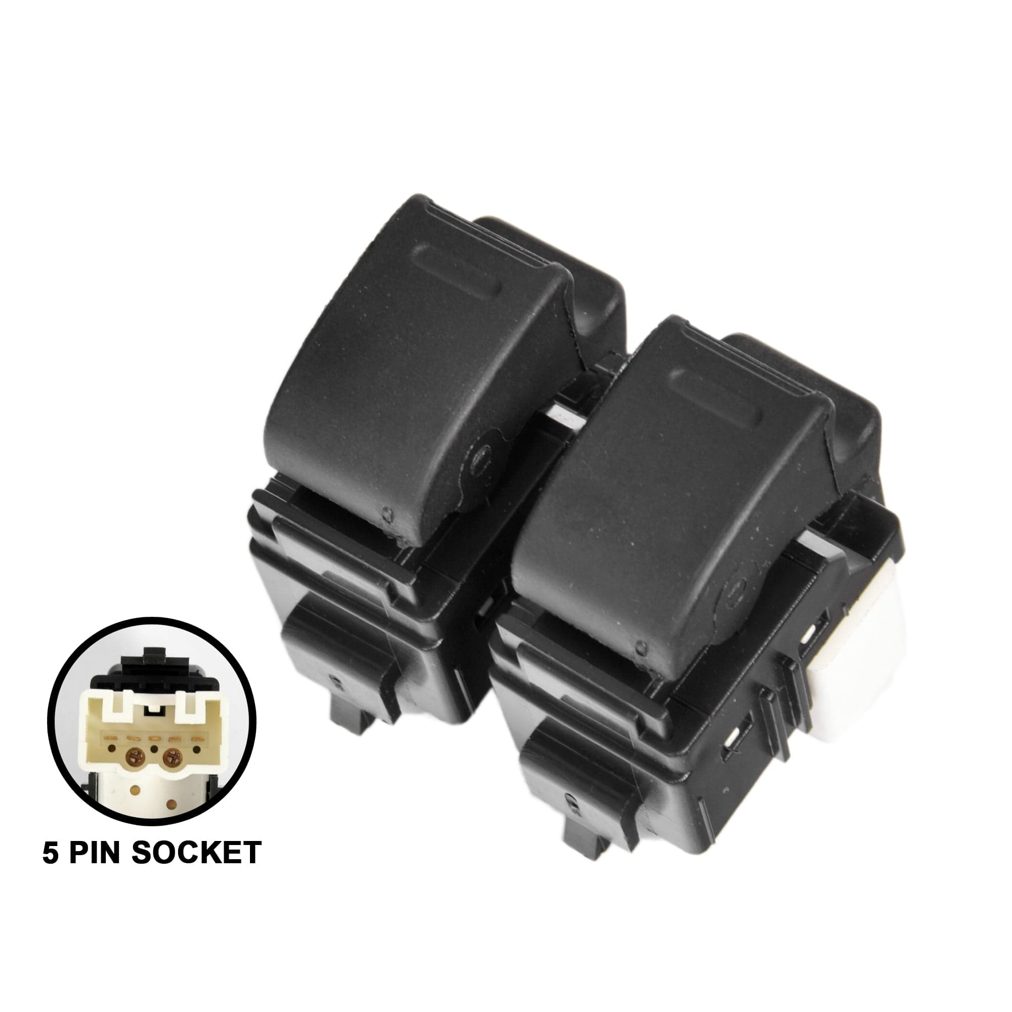 2 x Single Electric Power Window Control Switch For Toyota Corolla ZE122 00~07