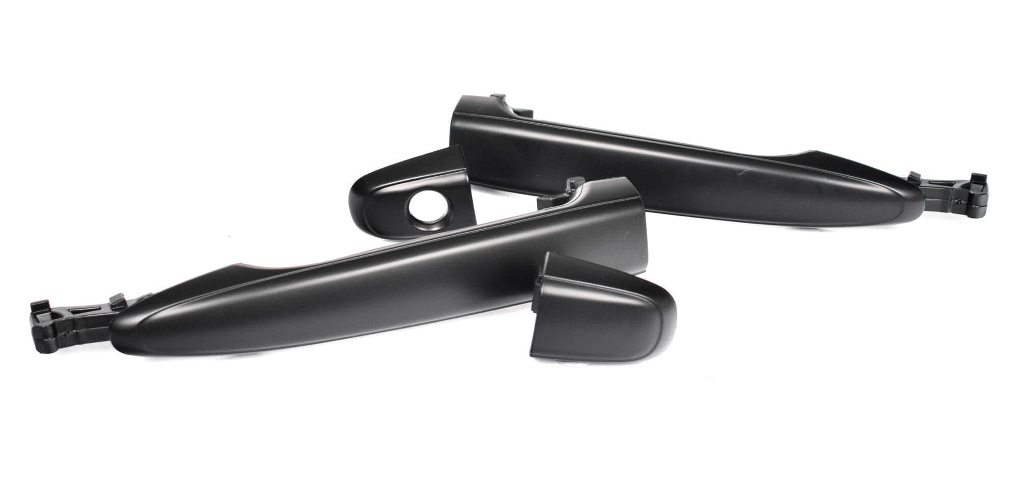 Pair LH+RH FRONT Outer Door Handle Black For Toyota Camry CV40 Series