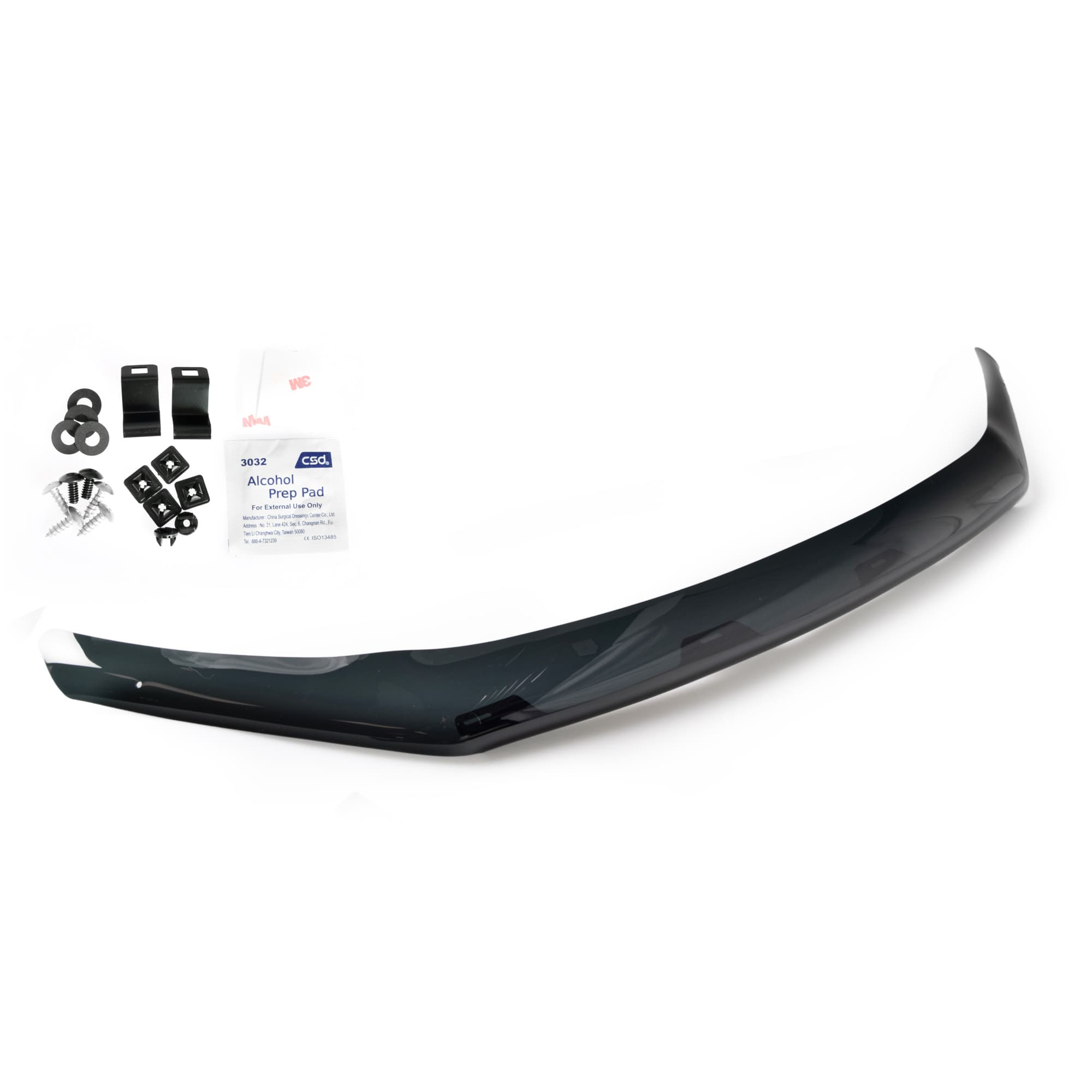 Bonnet Protector + Weathershield Visors For Toyota Kluger GSU40 Series view 2