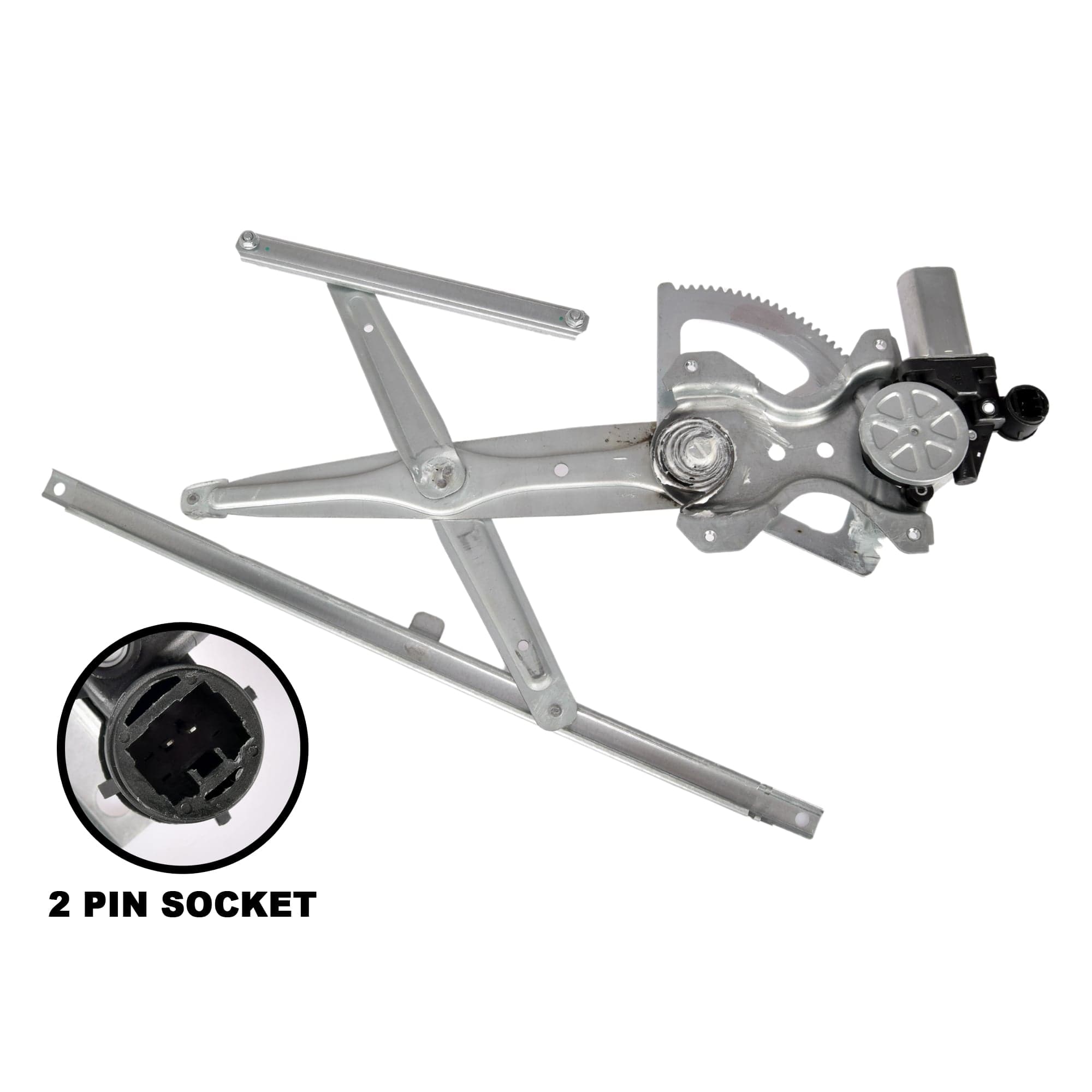 FRONT LH Left Window Regulator 2 Pin Motor For Toyota RAV4 ACA20 00~05 3 Door