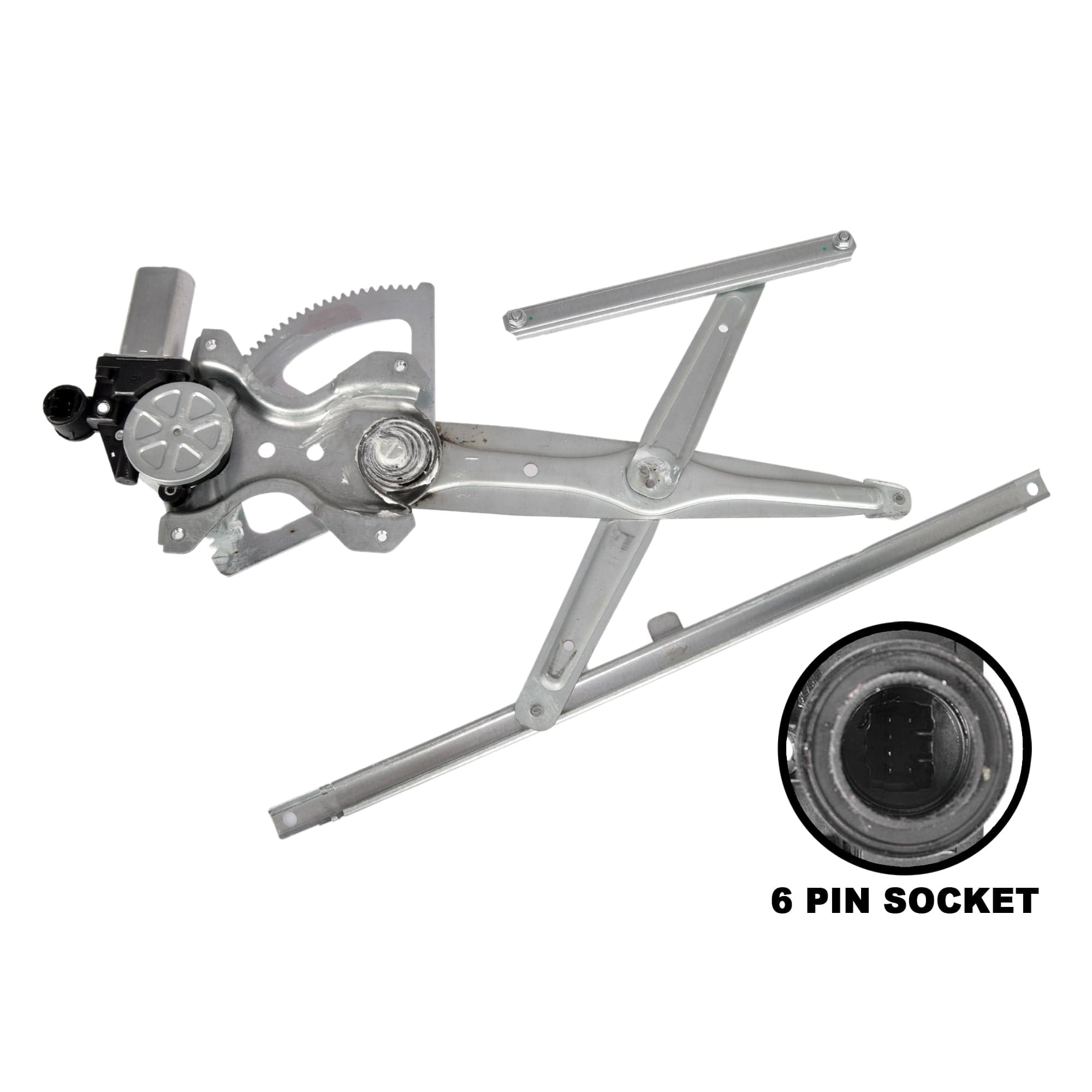 FRONT RH Right Window Regulator 6 Pin Motor For Toyota RAV4 ACA20 00~05 3 Door