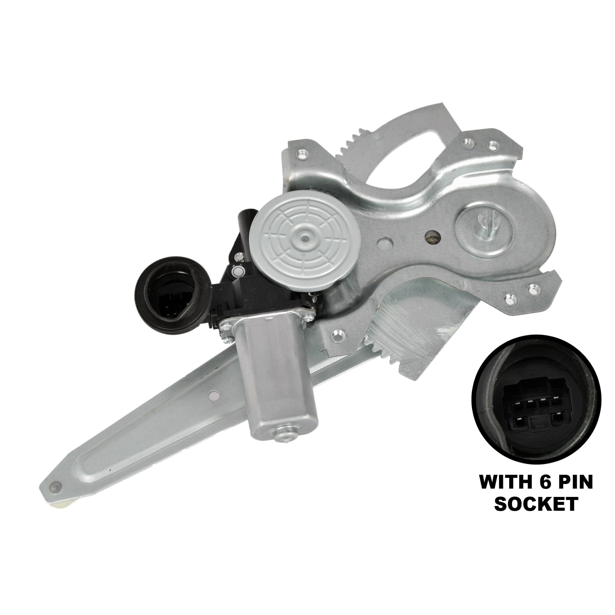 REAR RH Right Window Regulator 6 Pin Motor For Toyota Kluger GSU40