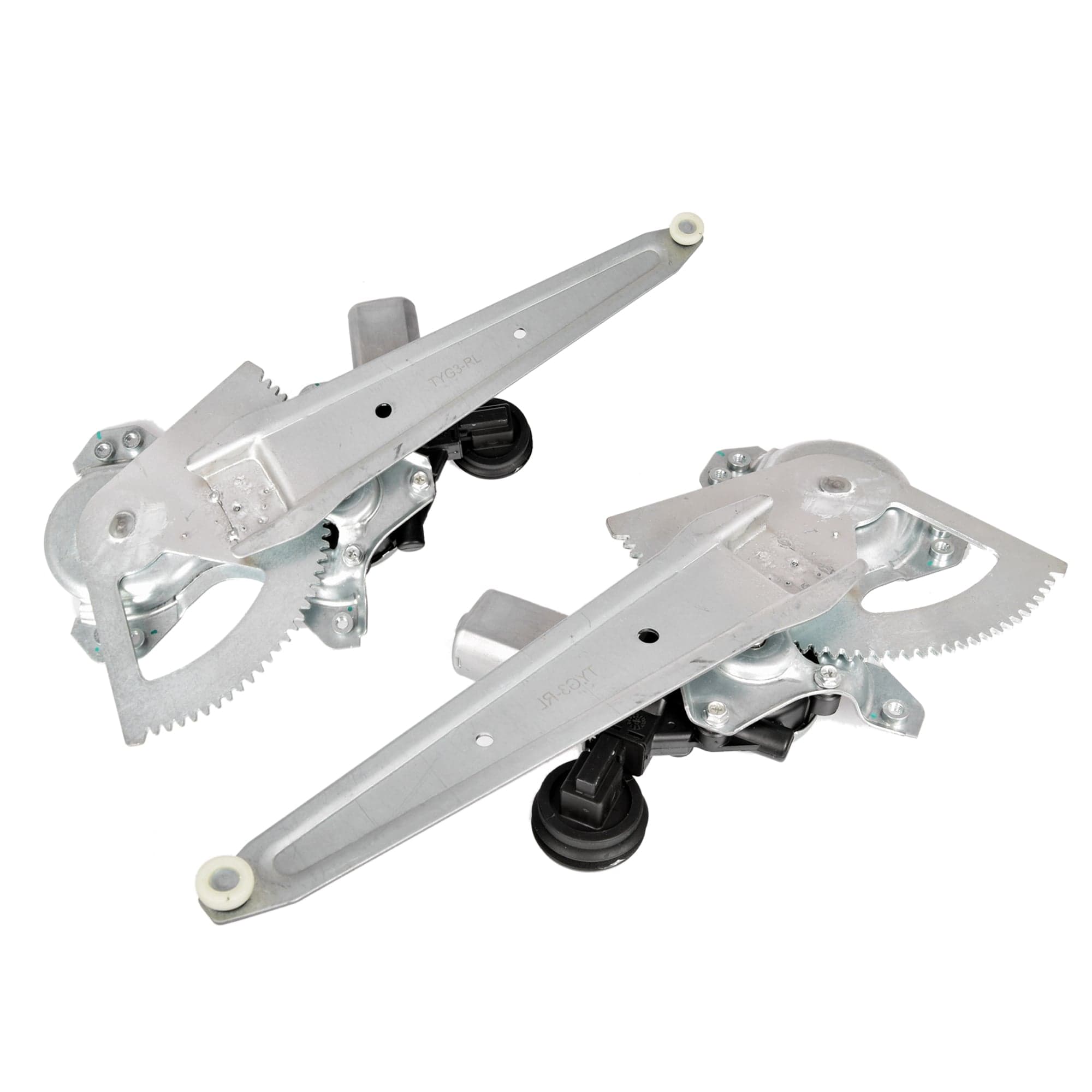 REAR Pair LH+RH Window Regulator W/ Motor For Toyota RAV4 ACA30 Series view 2