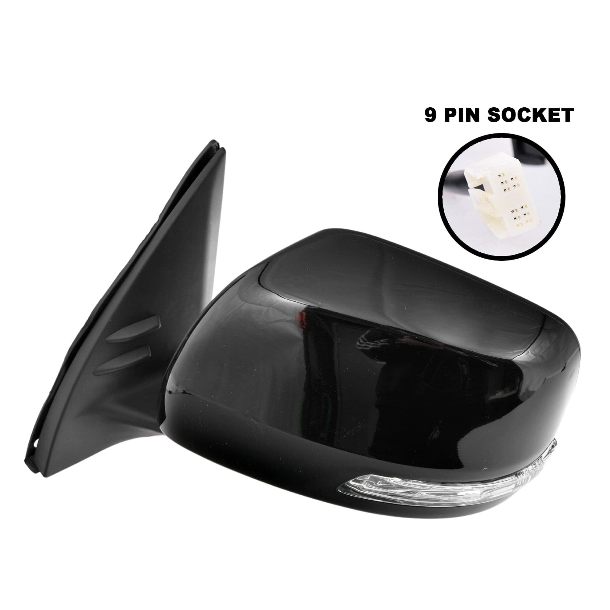 TYC LH Left Door Mirror 9 Pin For Toyota Landcruiser Prado J150 13~23 *Emark