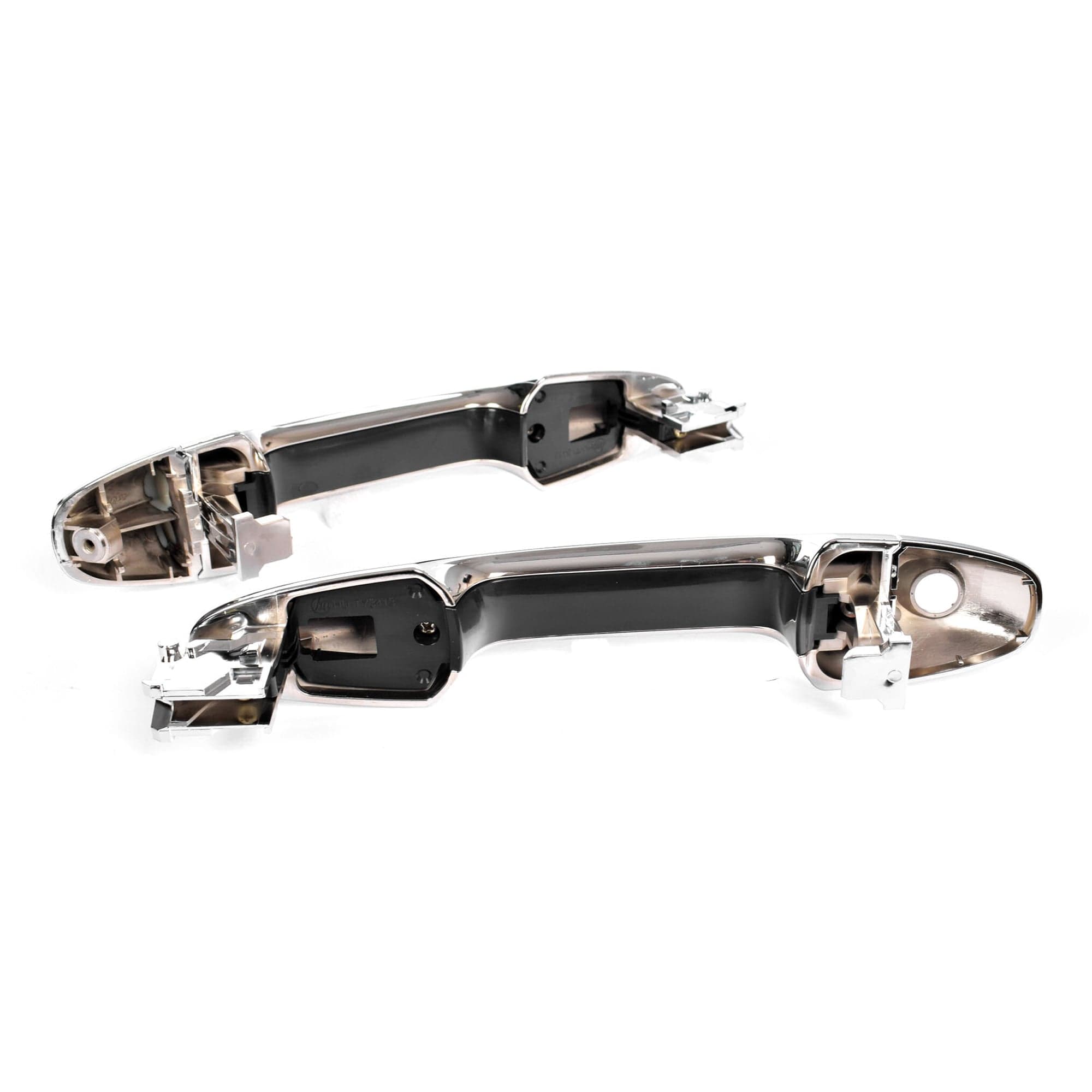 Pair LH+RH Front Outer Door Handle Chrome For Toyota Fortuner GUN156R 2015~On view 2
