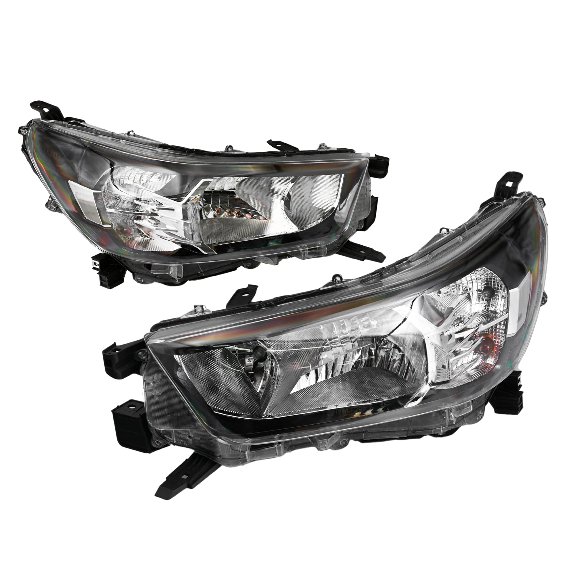 Pair LH+RH Head Light Lamp For Toyota Hilux SR / Workmate Ute