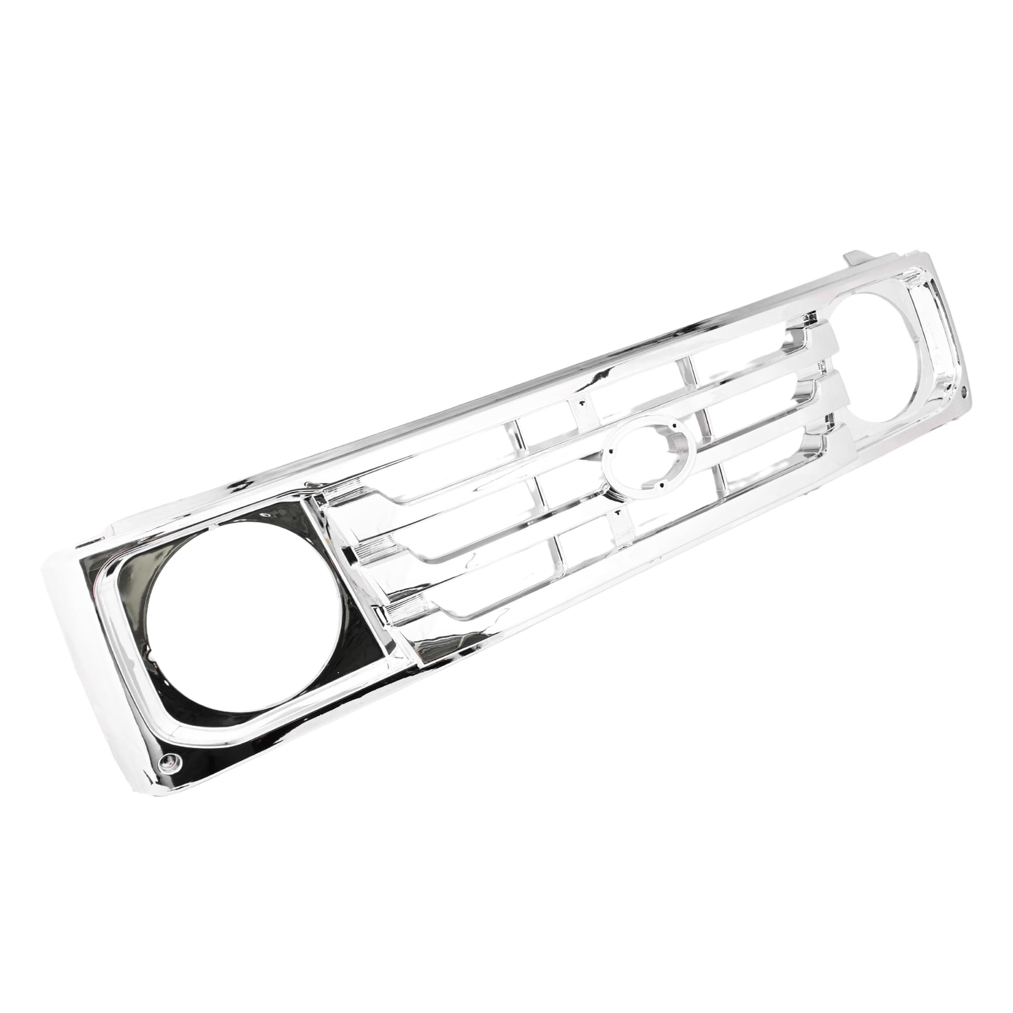SET Grille + Corner Light Chrome For Toyota Landcruiser 78 79 Series 1999~2007 view 2