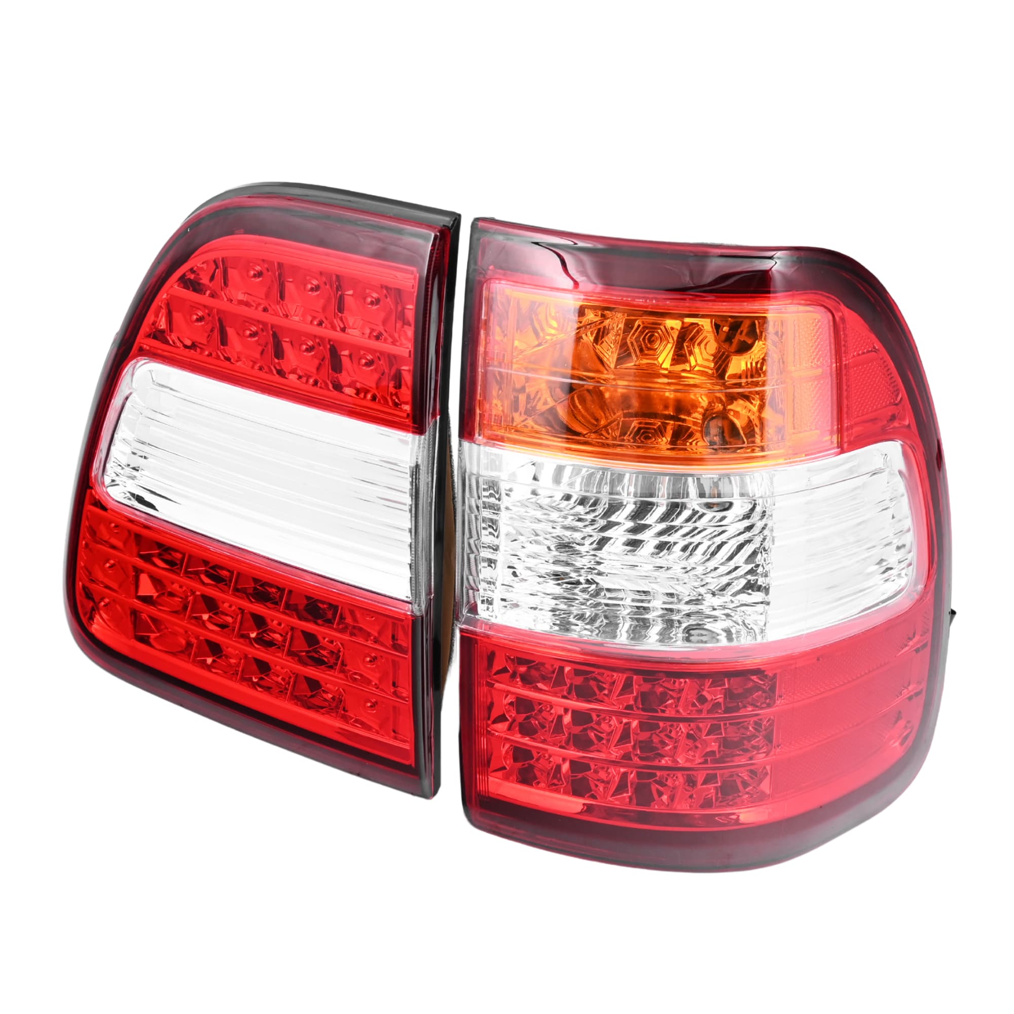 Set RH Right Tail Light + Inner Tailgate Lamp For Toyota Landcruiser J100 05-07