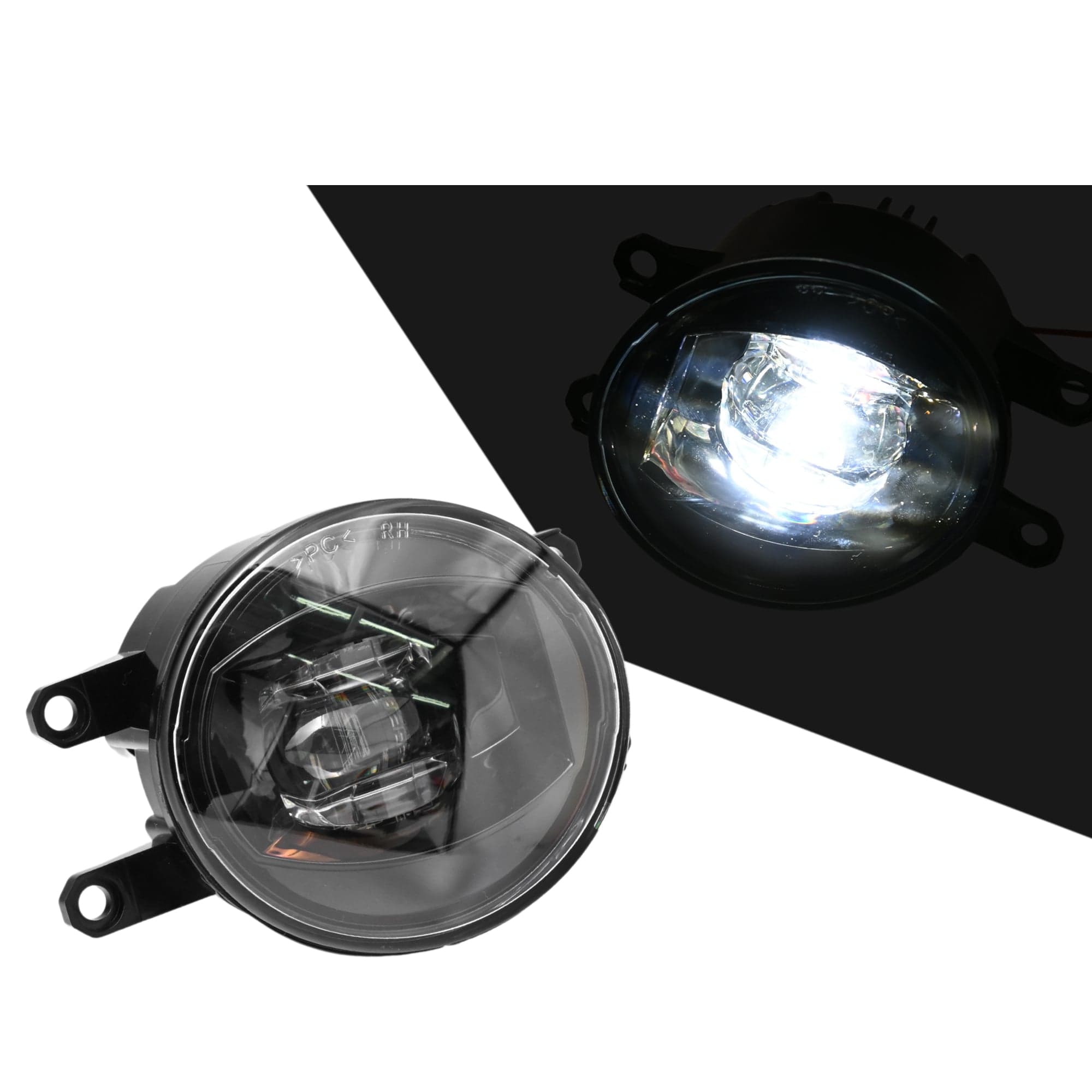 Pair LH+RH LED Fog Light Lamps Projector For Toyota Camry ASV50