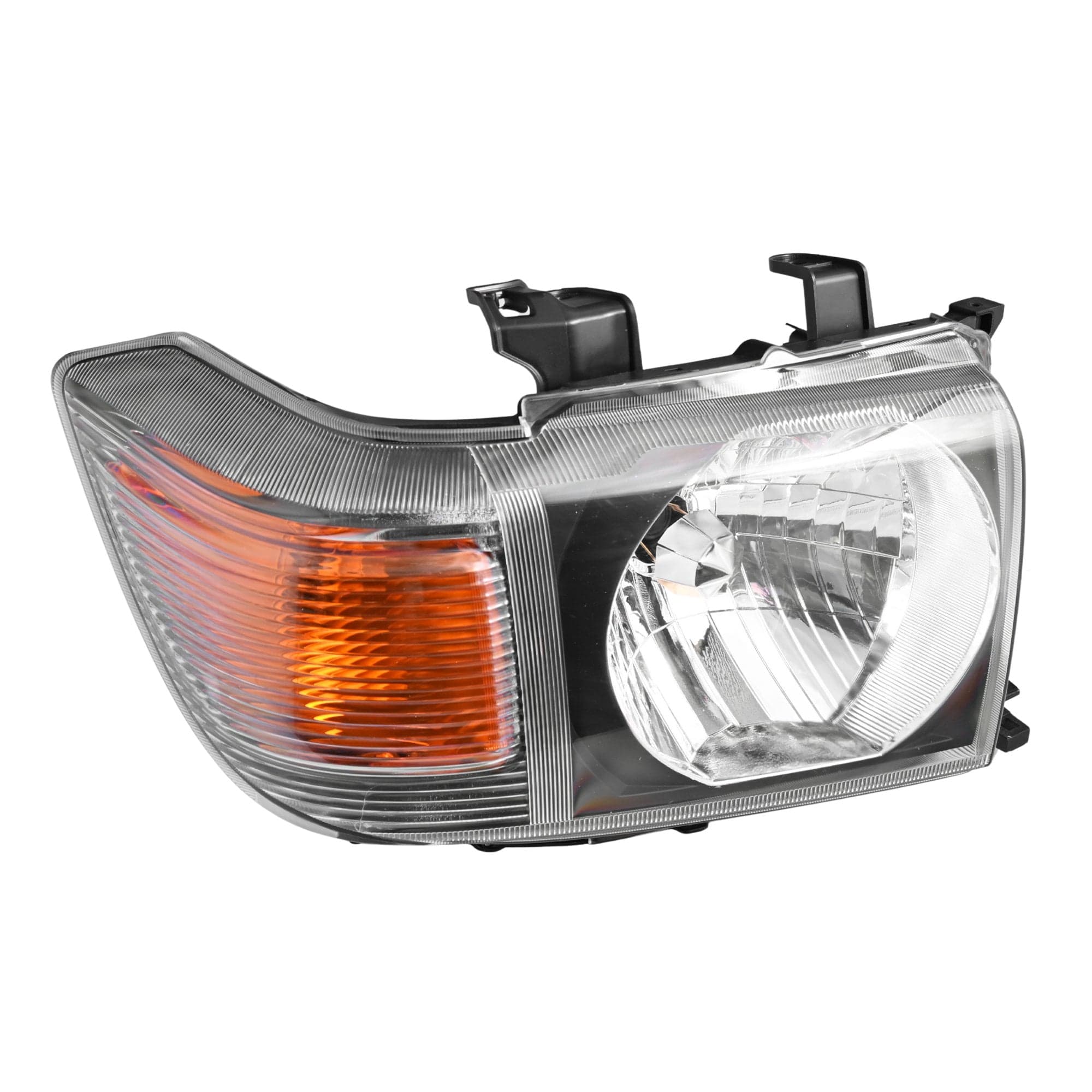 RH Right Black Smoked Head Light Lamp For Toyota Landcruiser J70