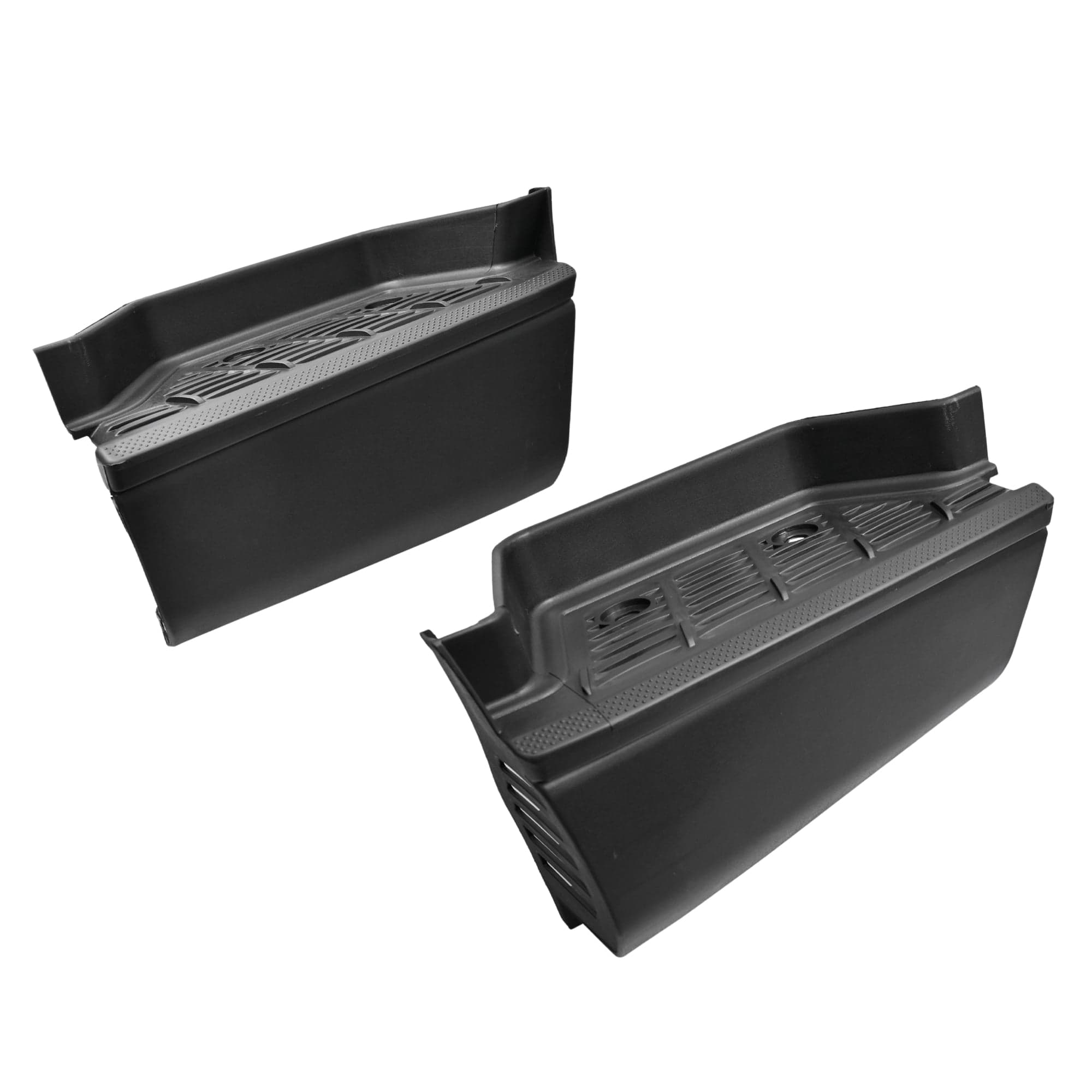 Pair LH+RH Front Door Side Step Cover Panel Plastic For Toyota Hiace